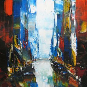 Painting, City 1, Fred Boutet