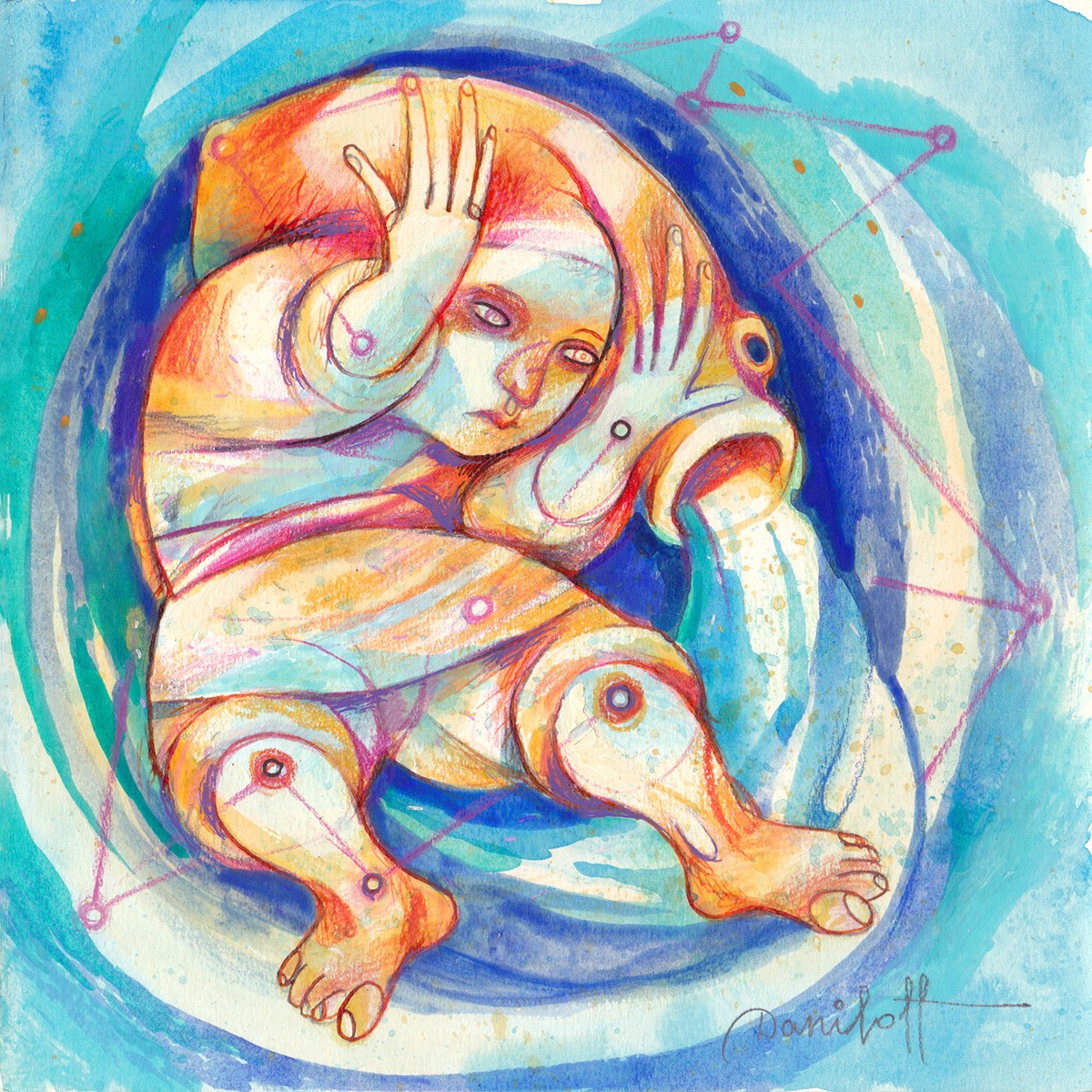 Alexander Daniloff, Acquario, serie Segni zodiacali Alexander Daniloff, Acquario, serie Segni zodiacali