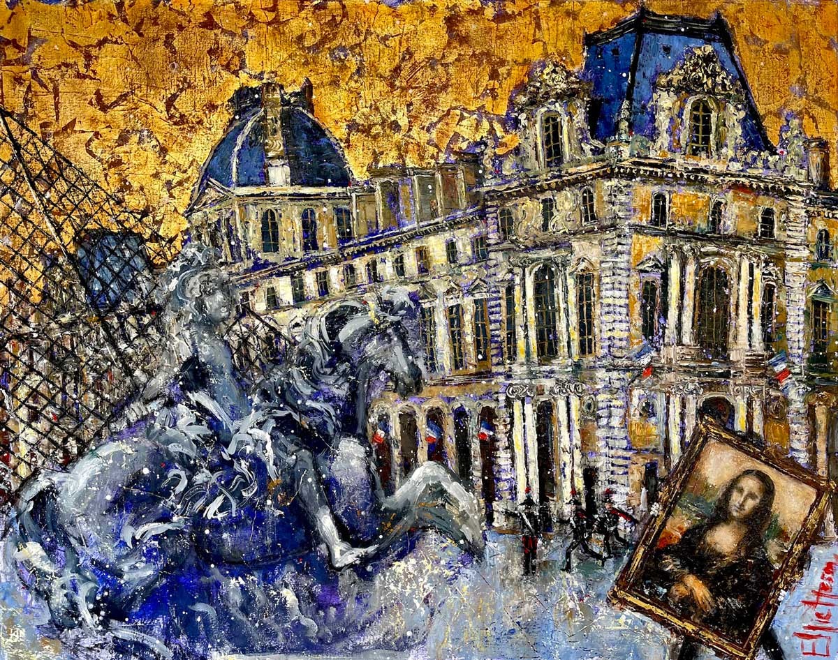 Ellie Hesse, Le Louvre, Paris Ellie Hesse, Le Louvre, Paris