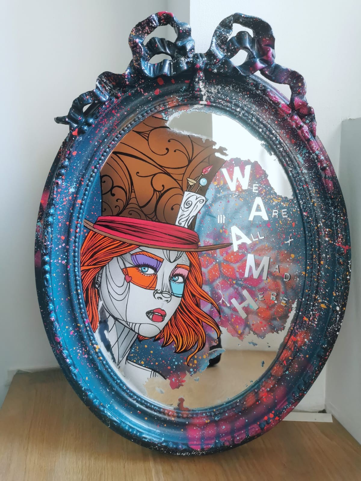 Caro Graffiti, De l'autre côté du miroir ... Caro Graffiti, De l'autre côté du miroir ...