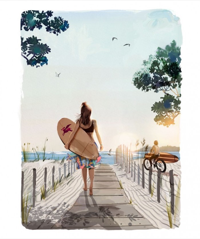 Sophie Griotto, La plage du truc vert Sophie Griotto, La plage du truc vert