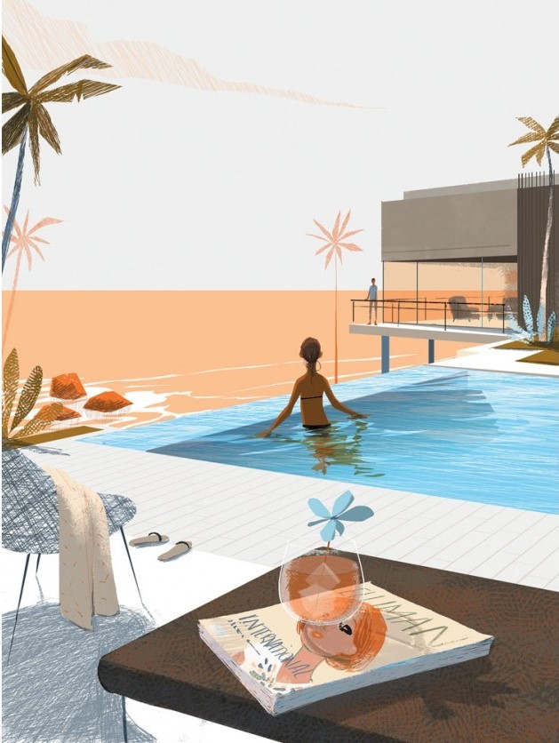 Matthieu Forichon, La piscine sur le toit Matthieu Forichon, La piscine sur le toit