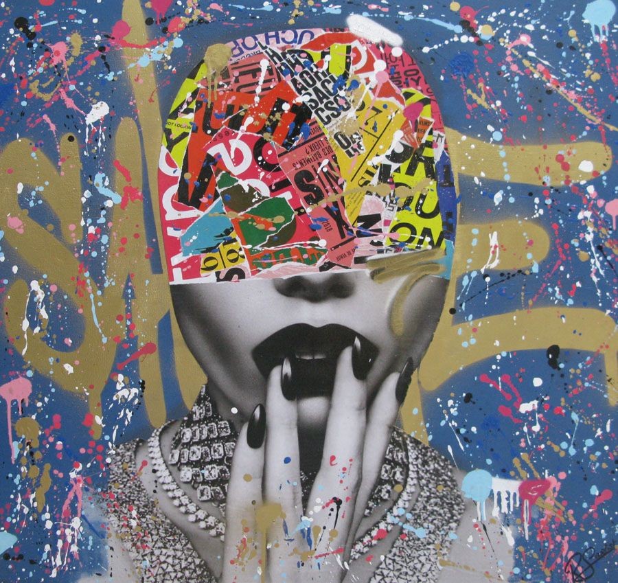 RS Artist, Masked woman RS Artist, Masked woman