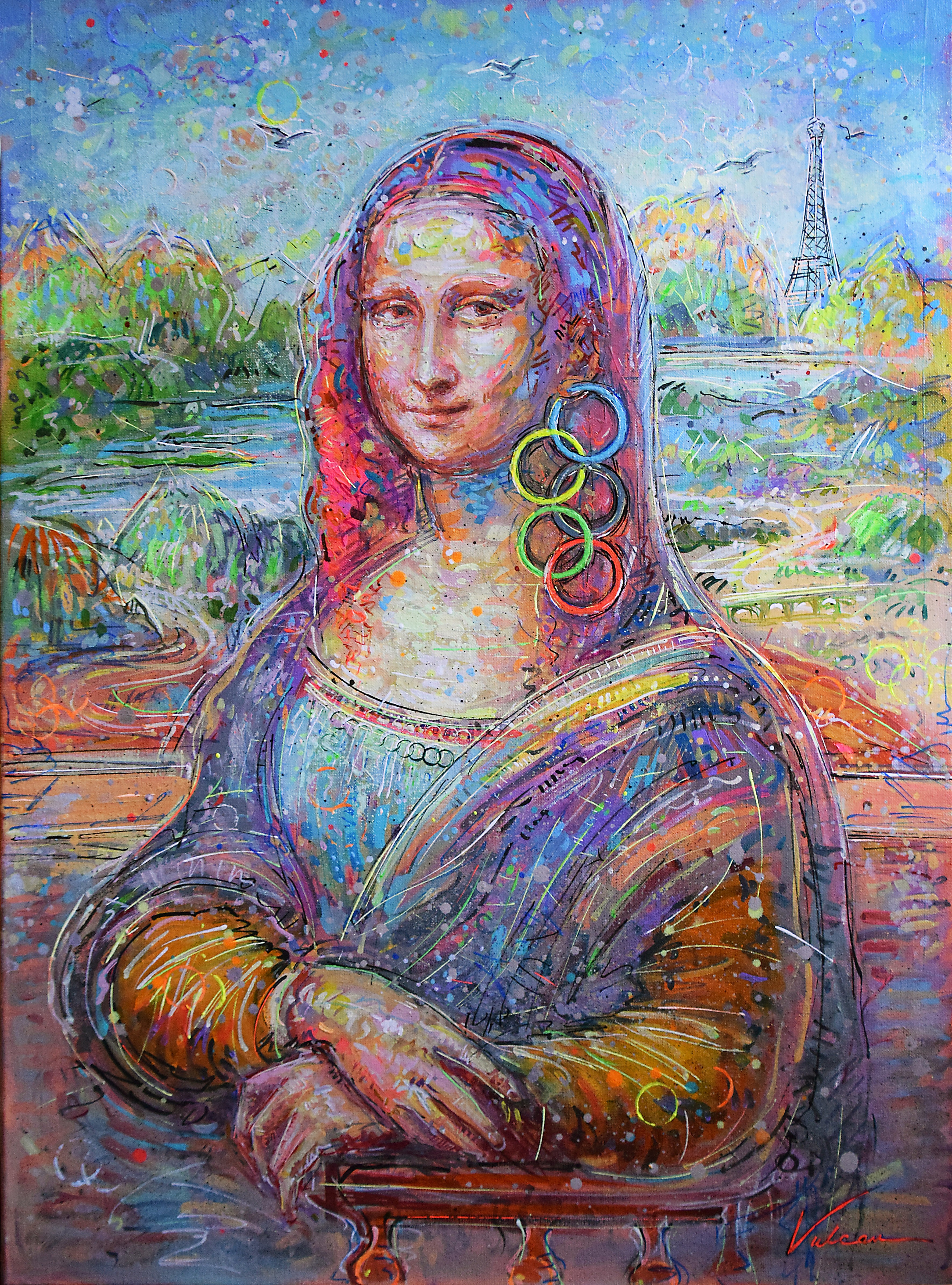 Raluca Vulcan, Joconda Olympica Raluca Vulcan, Joconda Olympica