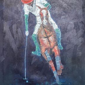 Painting, Polo, Godspower Odogwu