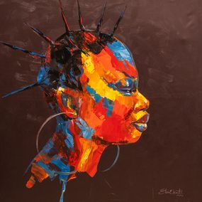 Painting, Introspect, Ebiwari Ekati