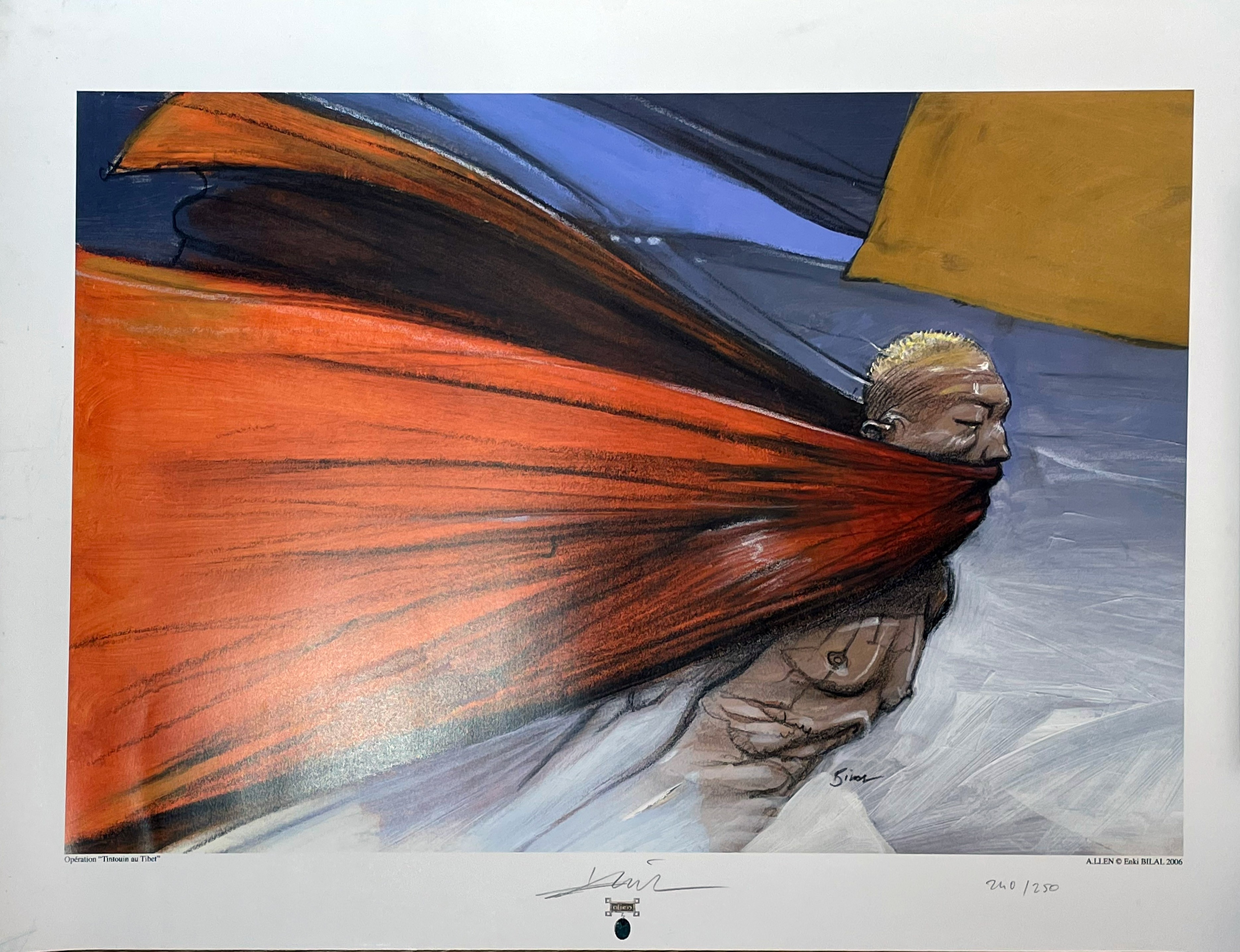Enki Bilal, Tintouin au Tibet Enki Bilal, Tintouin au Tibet
