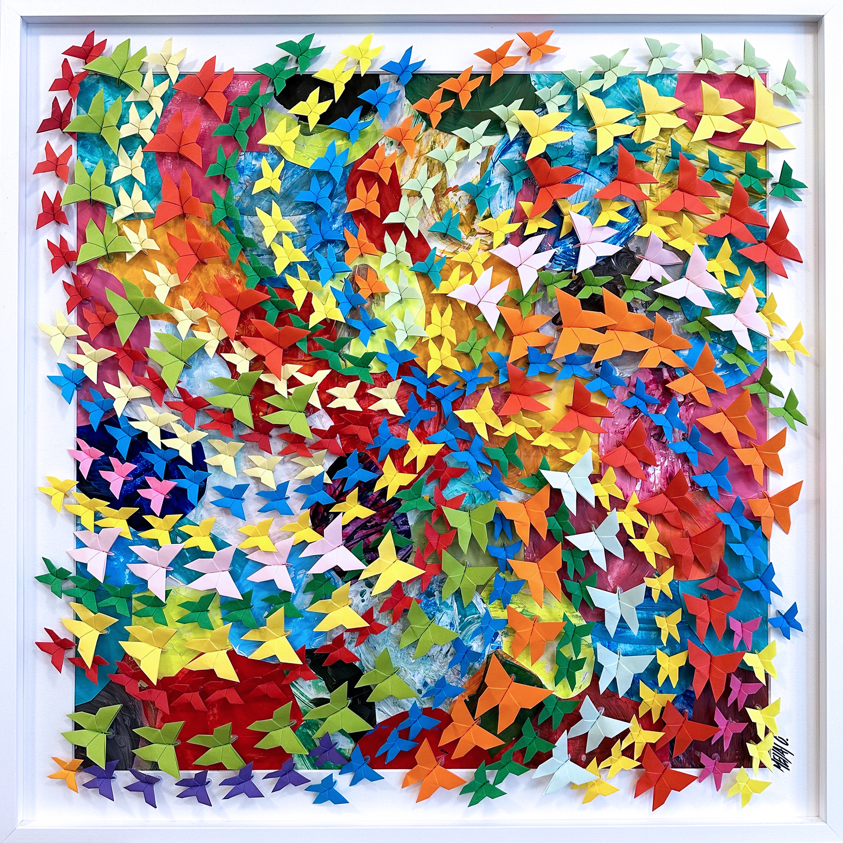 Olivier Messas, Colors of happiness... (Origami 2024) Olivier Messas, Colors of happiness... (Origami 2024)