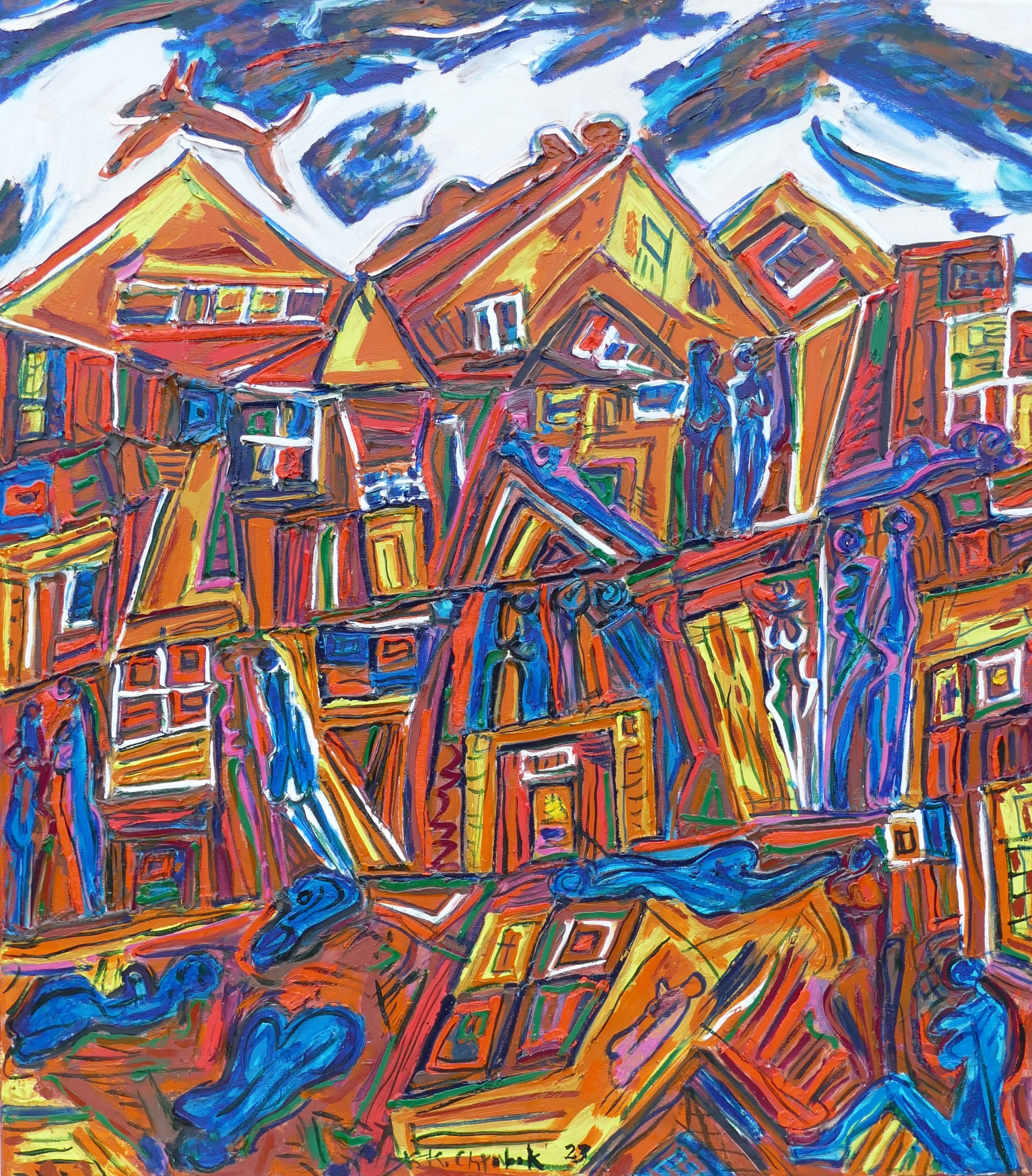 Karl-Karol Chrobok, The City of Women No.2 Karl-Karol Chrobok, The City of Women No.2