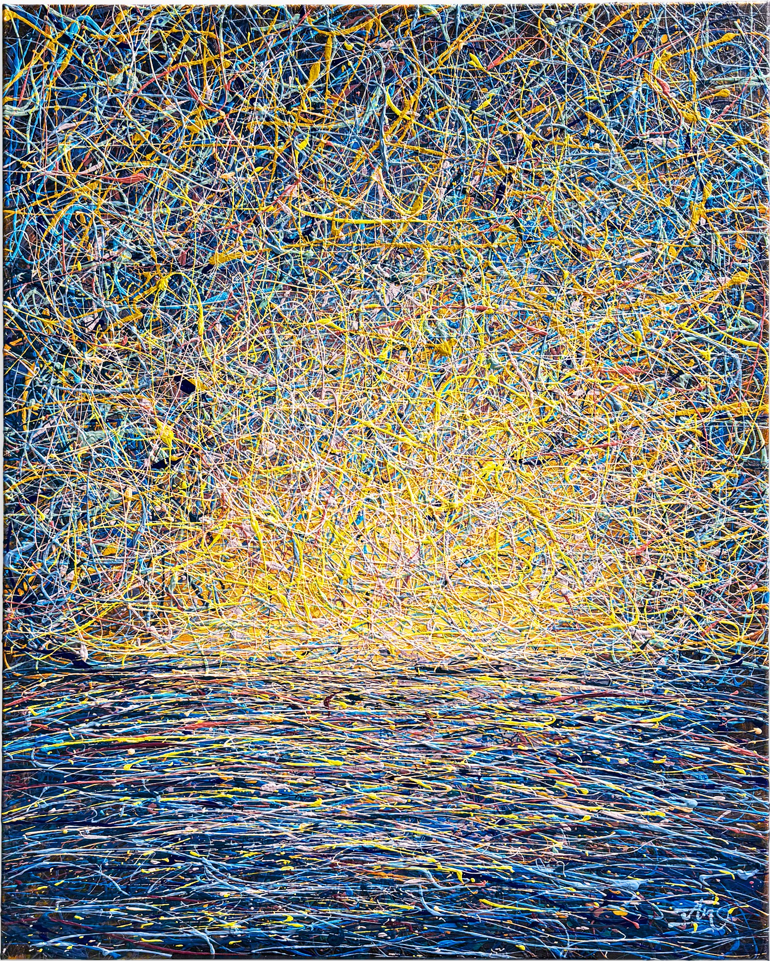 Nadin Antoniuk, Sunrise (stretched) Nadin Antoniuk, Sunrise (stretched)