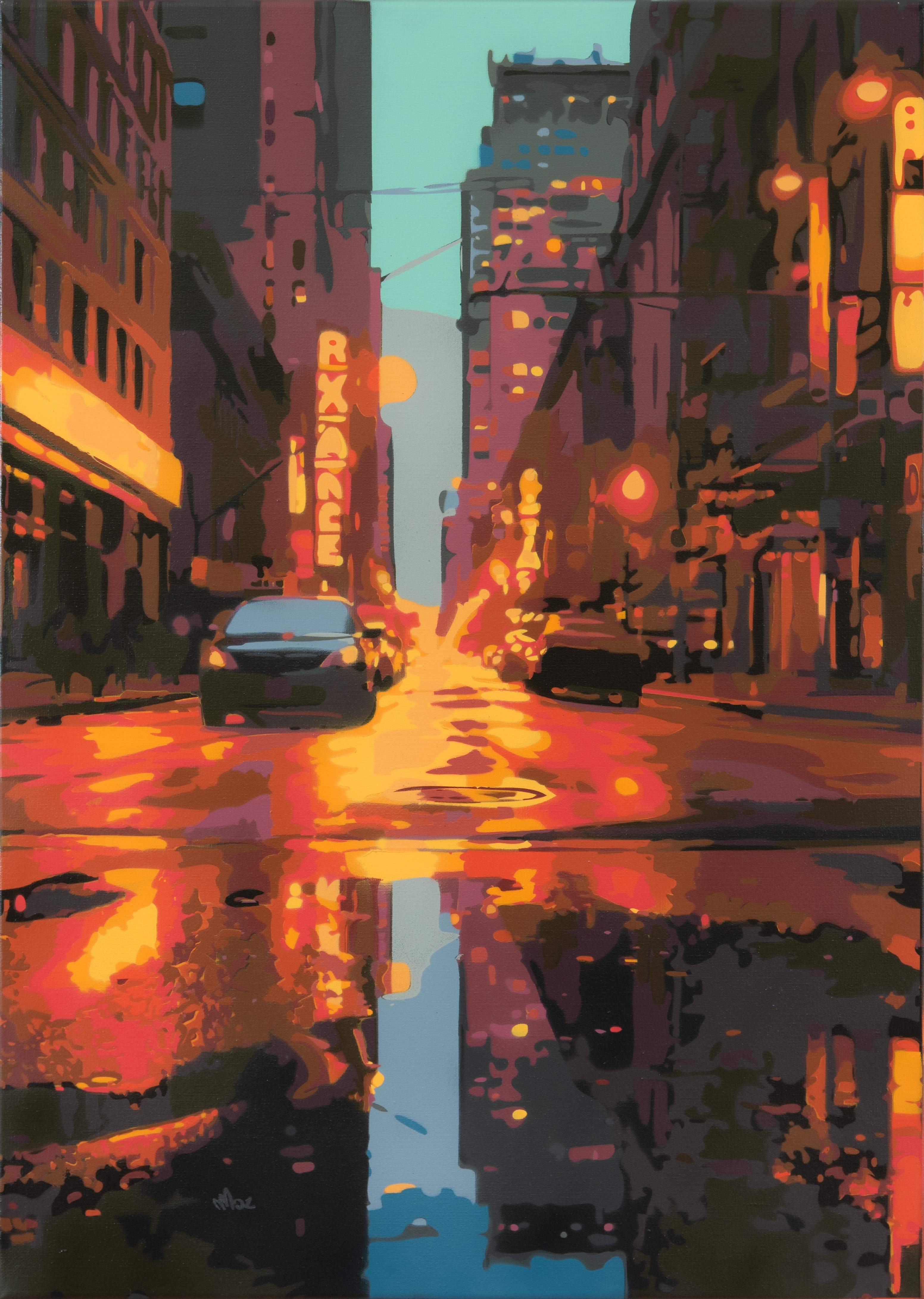 Marco Barberio, New York City Rain #5 Marco Barberio, New York City Rain #5