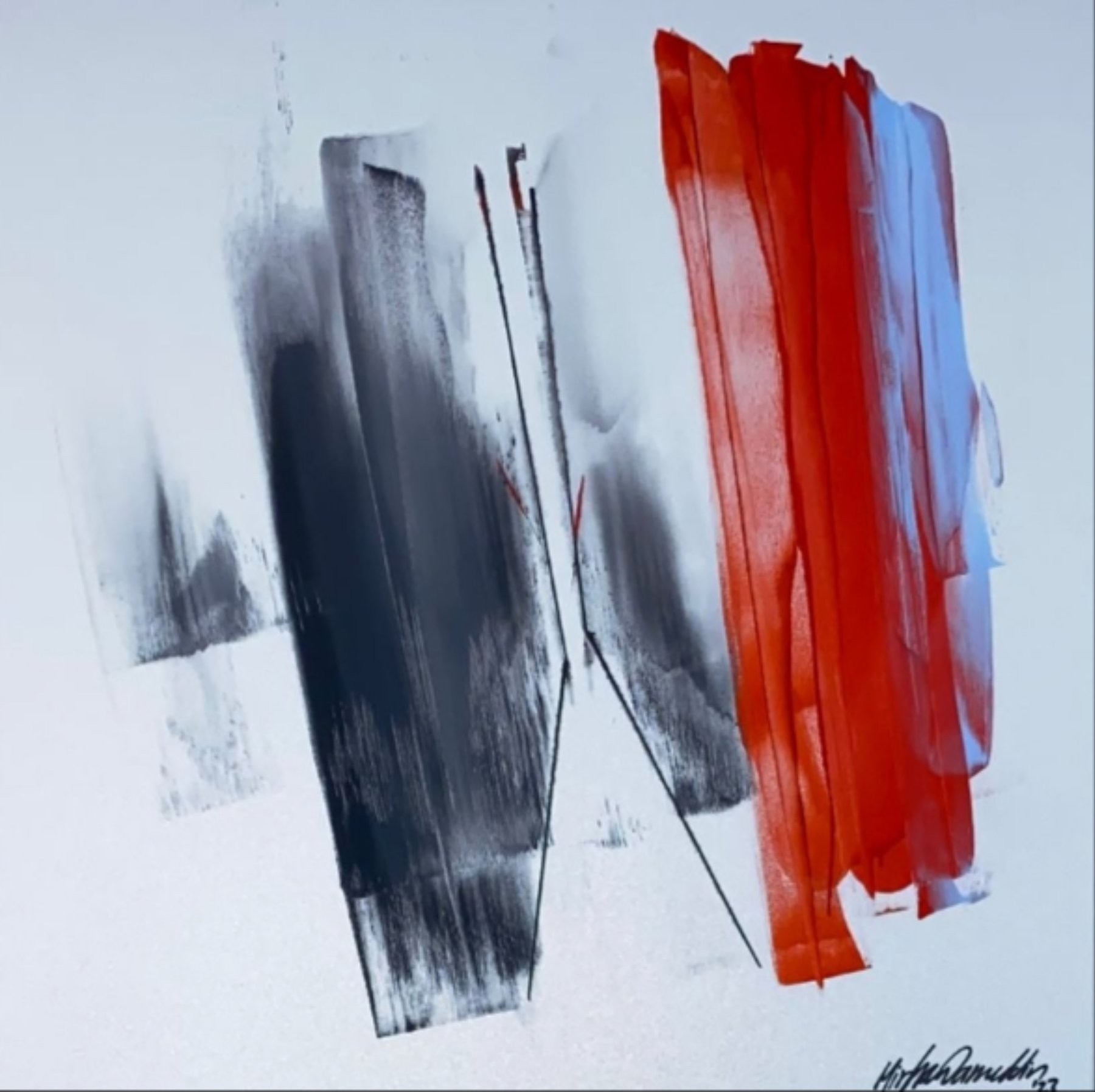 Parscha Mirghawameddin, Abstract N°4154 - XL Parscha Mirghawameddin, Abstract N°4154 - XL
