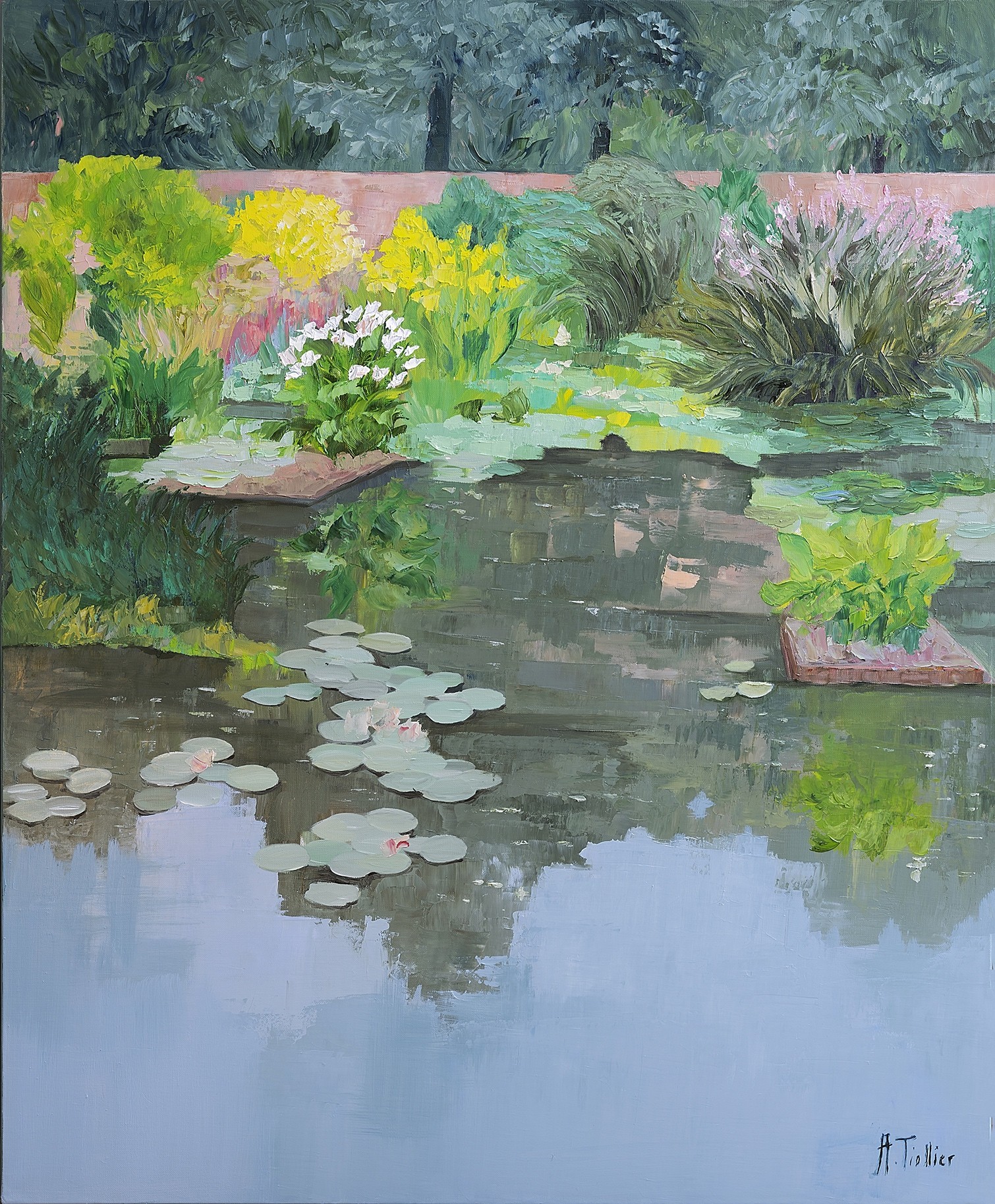 Agnès Tiollier, Reflets du printemps II Agnès Tiollier, Reflets du printemps II