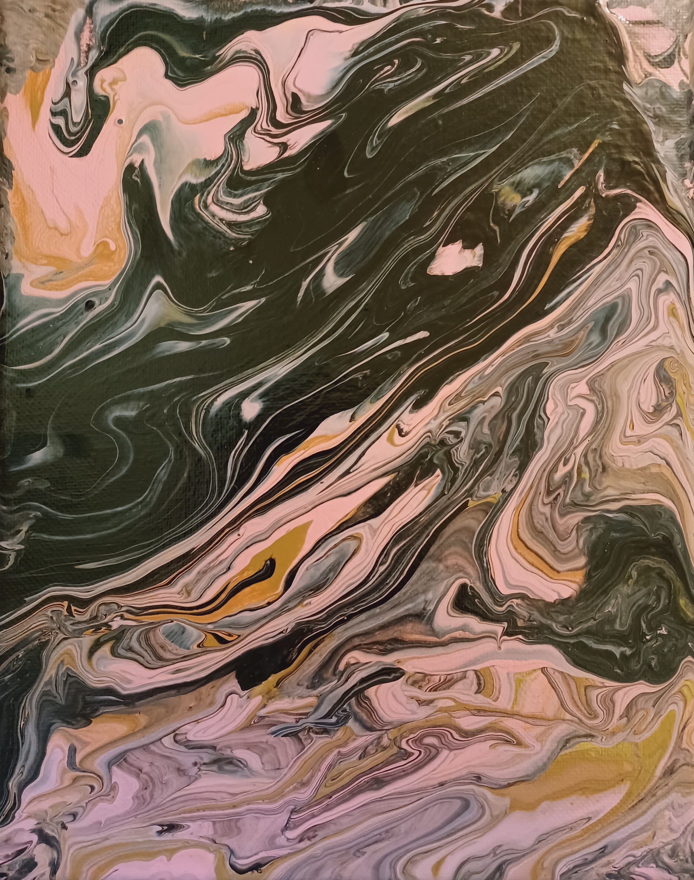 Nytia Jenkins, Poured in Pink, Black, and Gold Nytia Jenkins, Poured in Pink, Black, and Gold