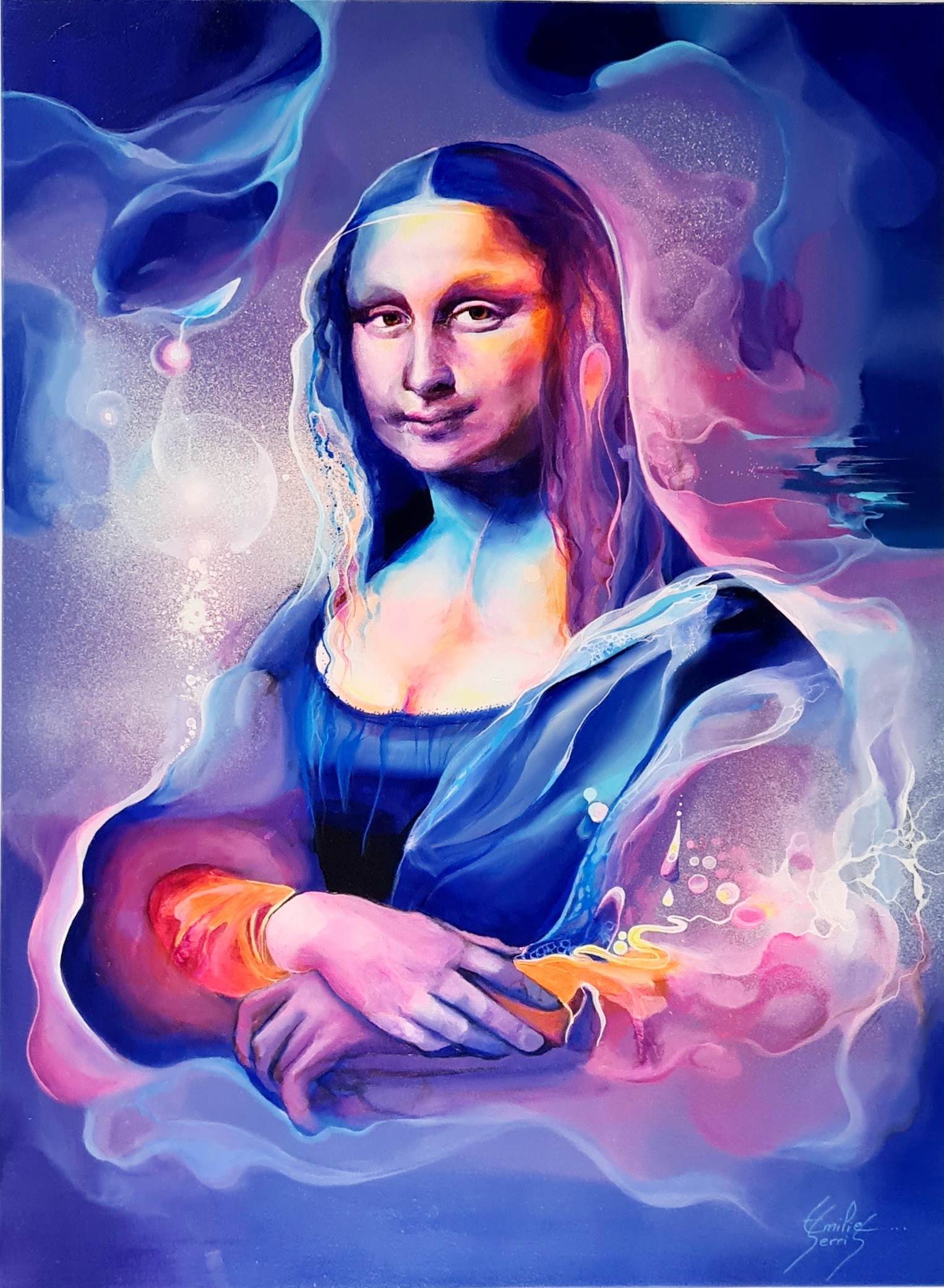 Emilie Serris, Une mystérieuse apparition Emilie Serris, Une mystérieuse apparition