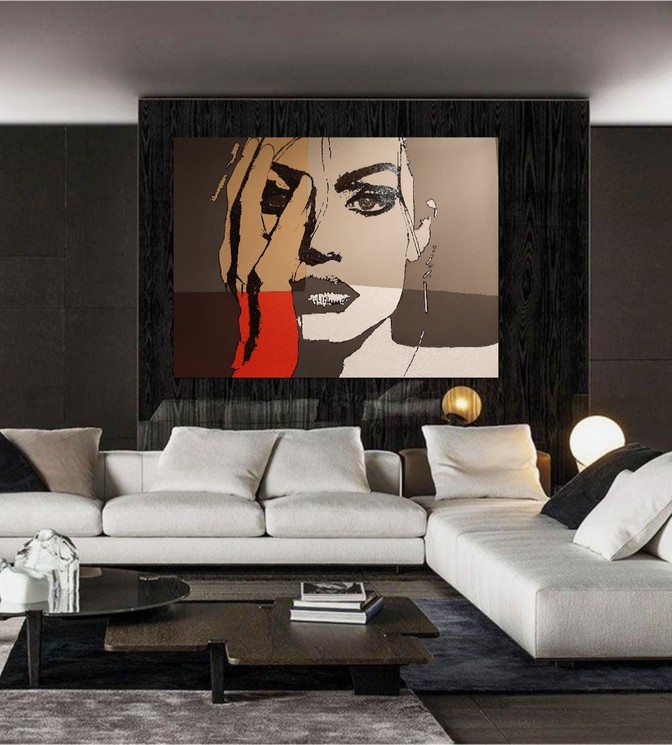 Constanza Mulder, She, Painting on canvas