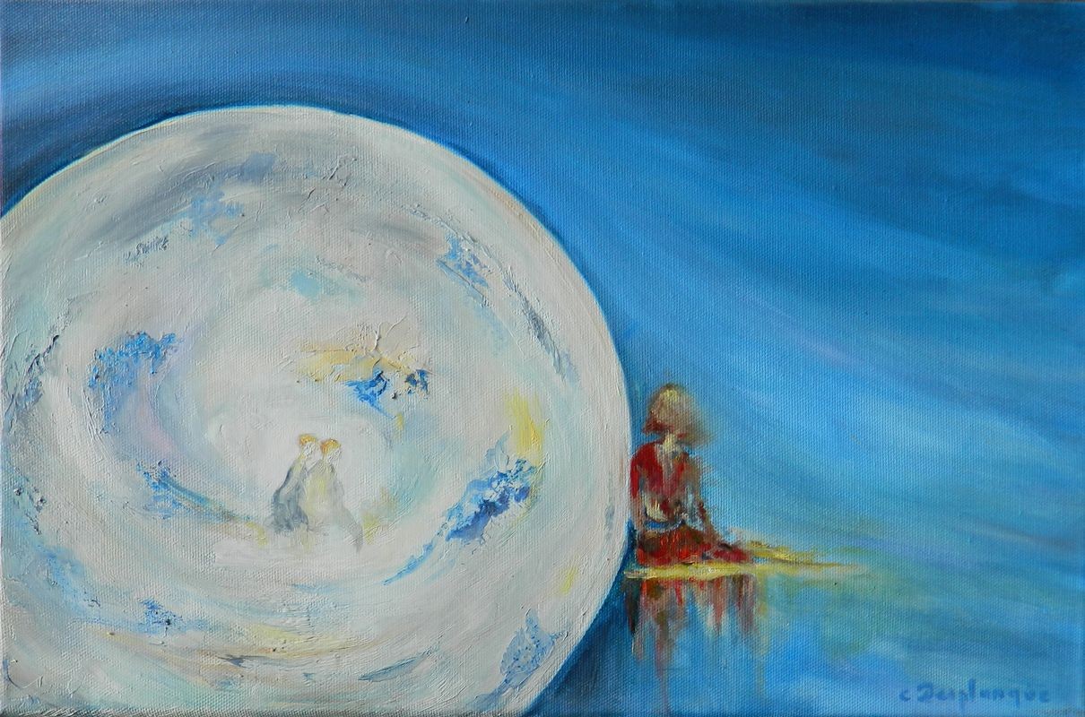 Christine Desplanque, A côté de la lune Christine Desplanque, A côté de la lune