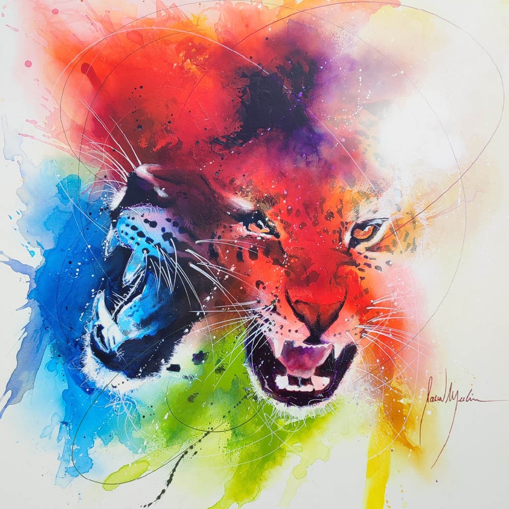 Pascal Merlin, Abstract cheetah Pascal Merlin, Abstract cheetah