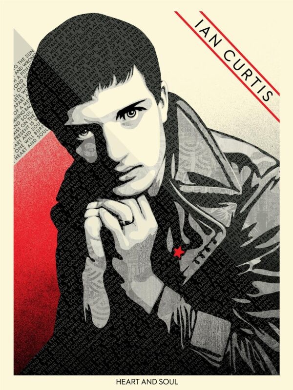 Shepard Fairey (Obey), Ian Curtis - Heart and Soul Shepard Fairey (Obey), Ian Curtis - Heart and Soul
