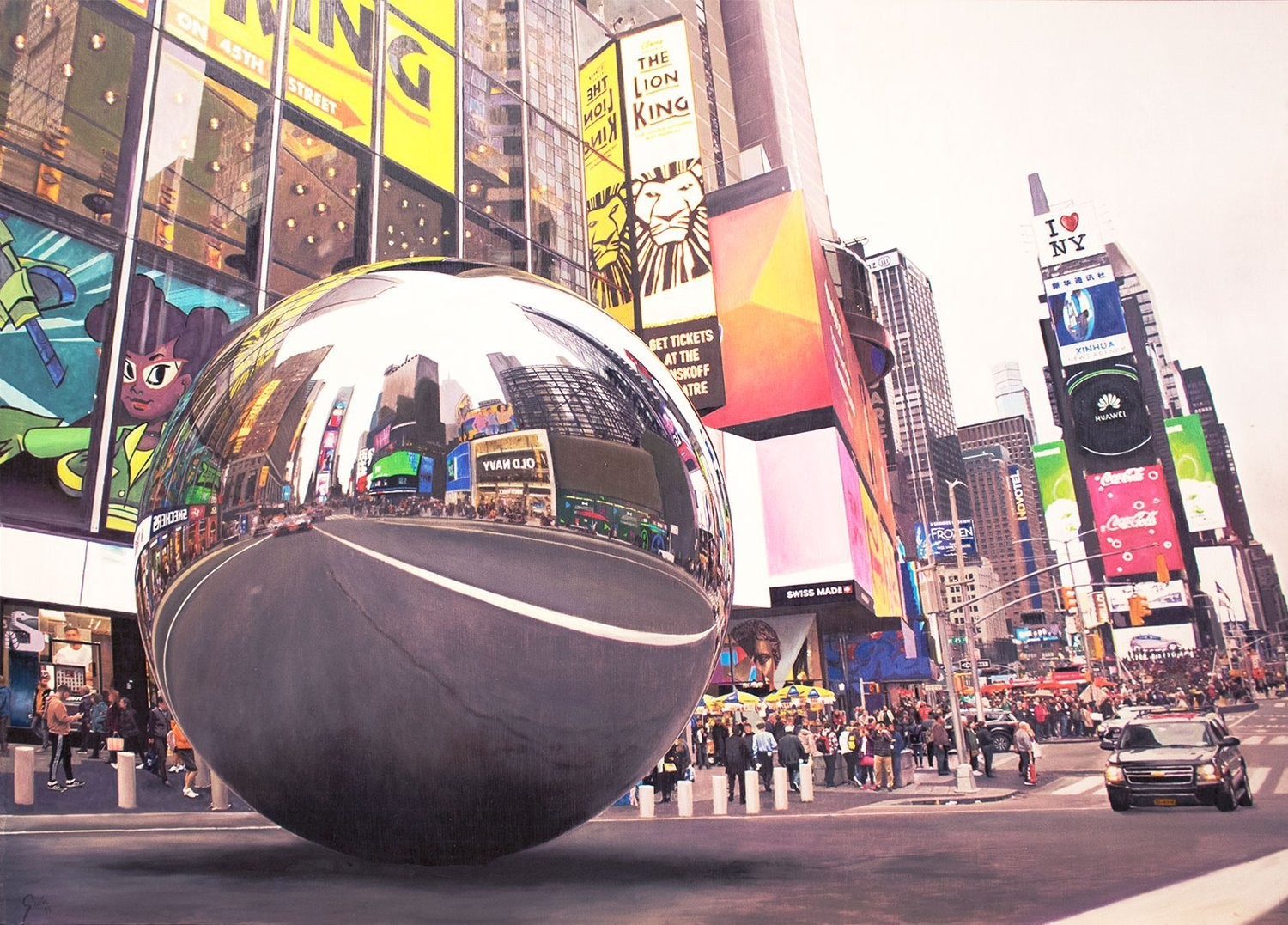 Miguel Guía, City's soul reflection NY 2 Miguel Guía, City's soul reflection NY 2