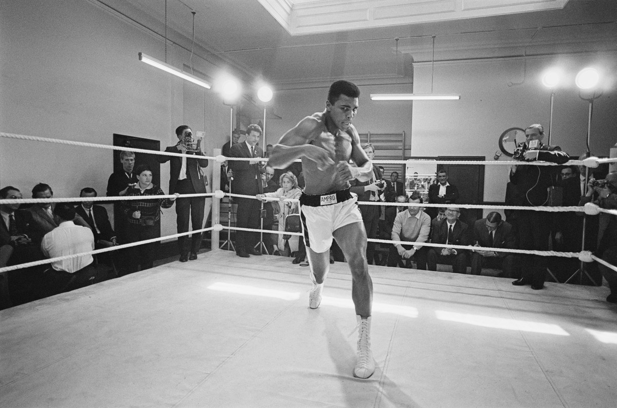 Russell McPhedran, Ali In Training Russell McPhedran, Ali In Training