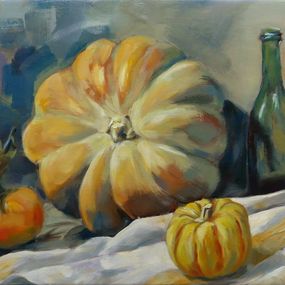 Painting, La courge, Laurence Gasior
