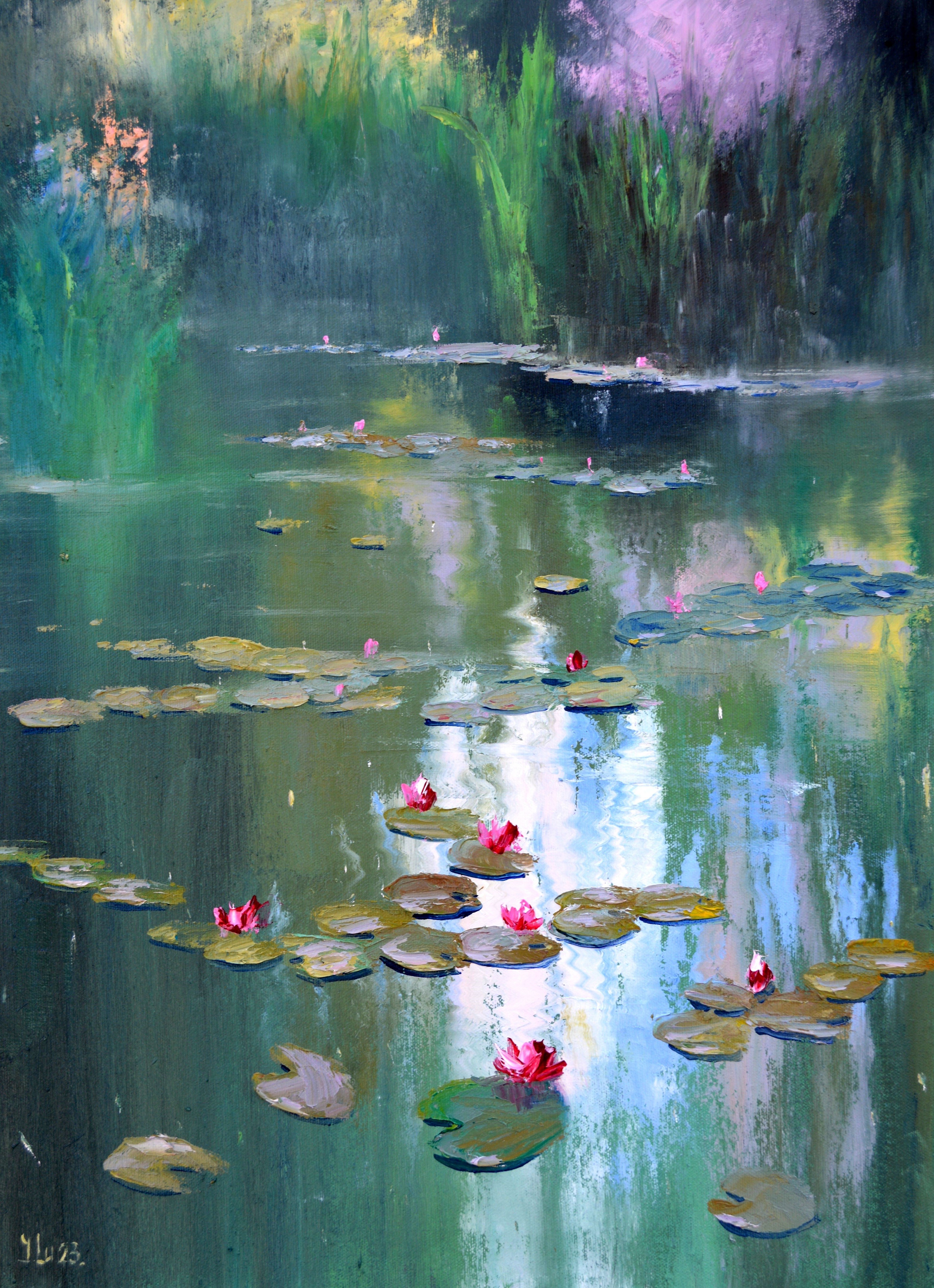 Elena Lukina, Spring pond Elena Lukina, Spring pond