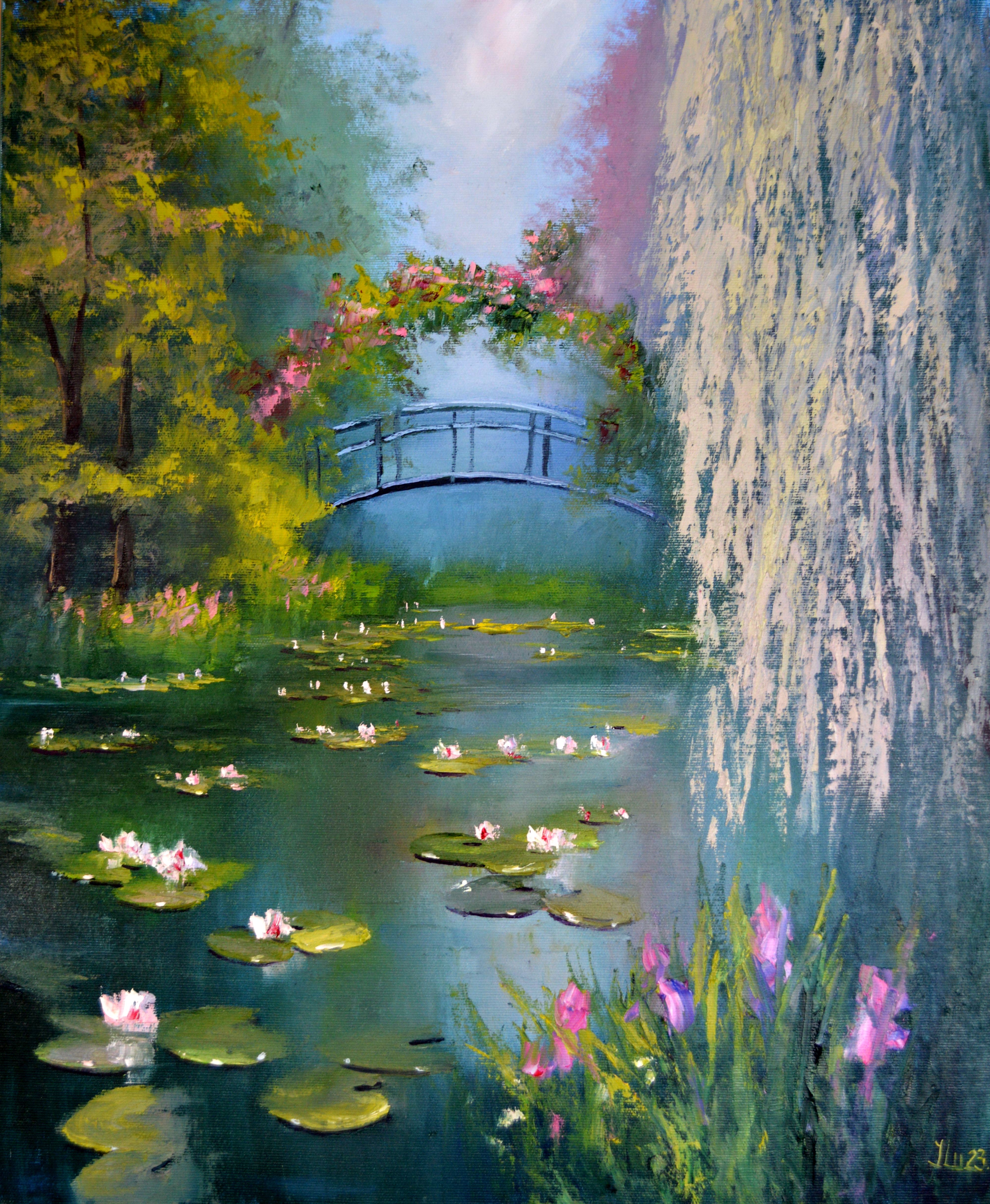 Elena Lukina, Pond in spring Elena Lukina, Pond in spring
