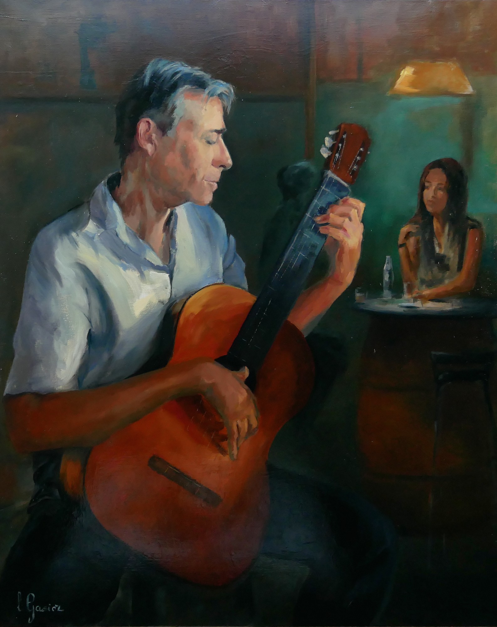 Laurence Gasior, Le guitariste Laurence Gasior, Le guitariste