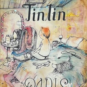 Édition, Tintin à Paris, Dran