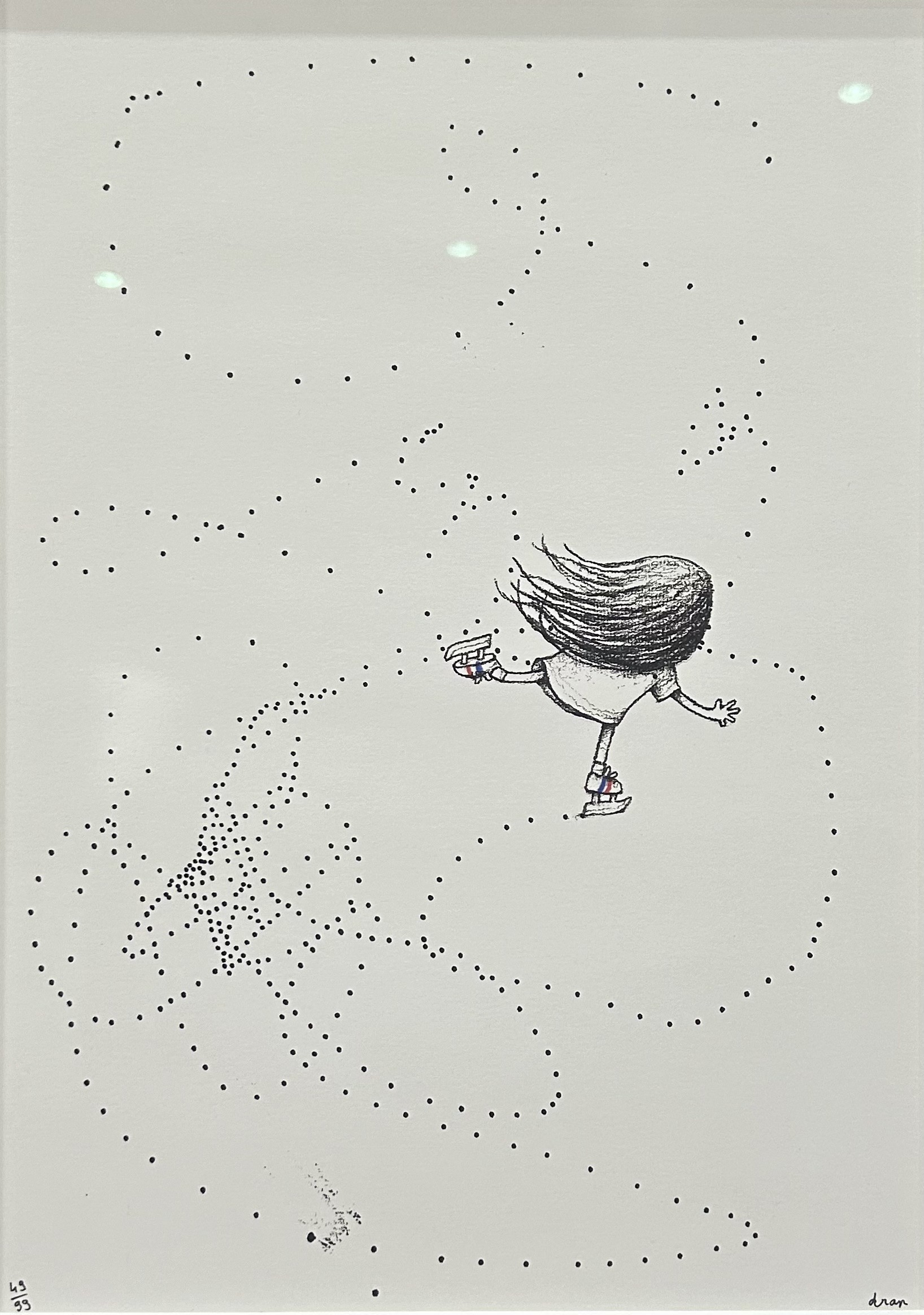 Dran, La patineuse Dran, La patineuse