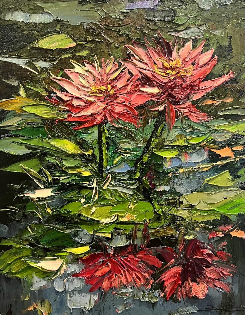 Eric Alfaro, Two Red Flowers Eric Alfaro, Two Red Flowers