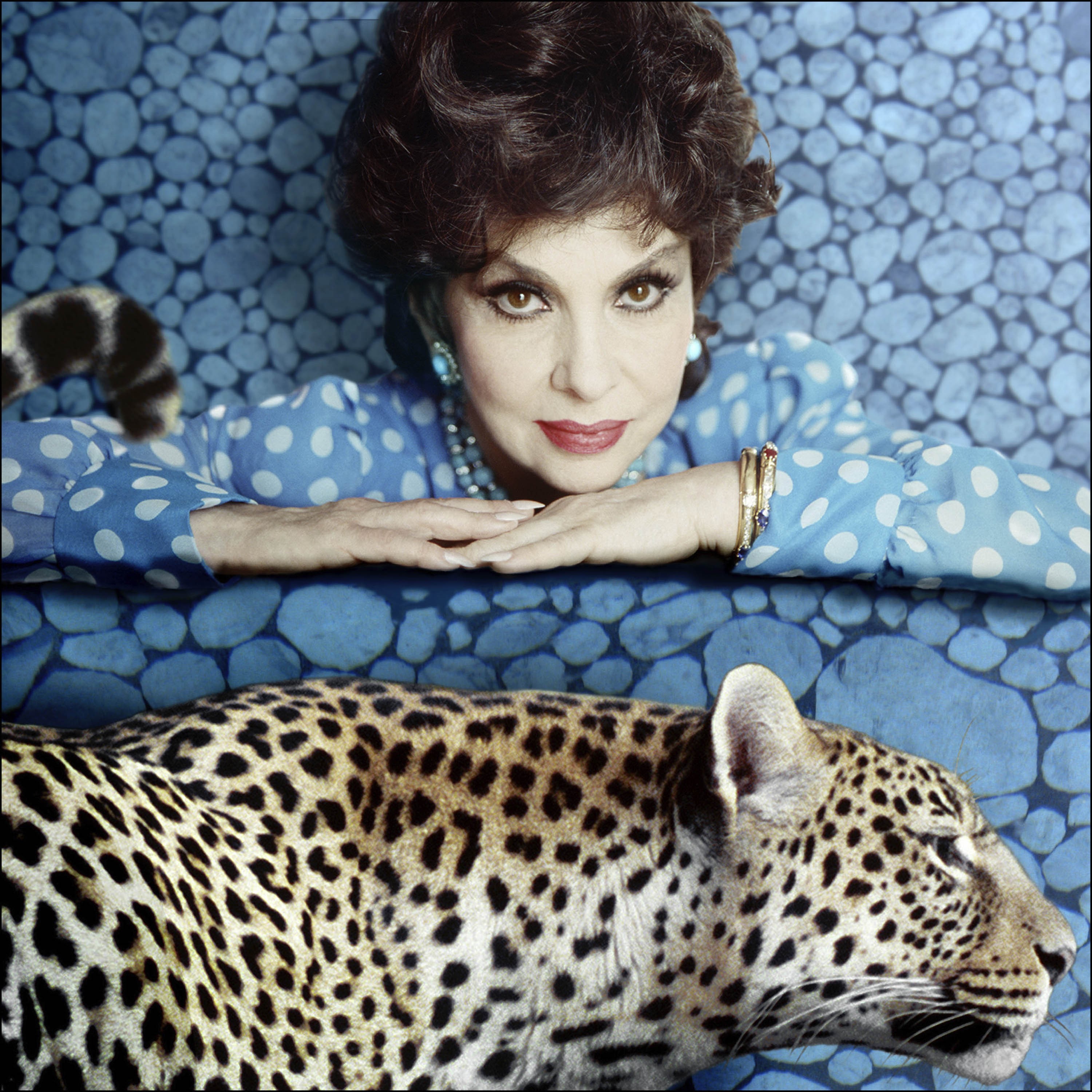 Arnaud Baumann, Gina Lollobrigida Arnaud Baumann, Gina Lollobrigida
