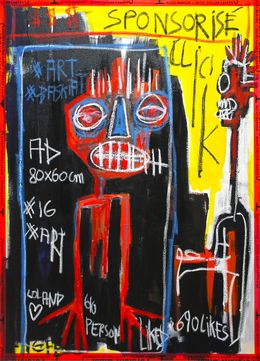 Gemälde, Les Nouveaux Basquiats, 0xec6d0