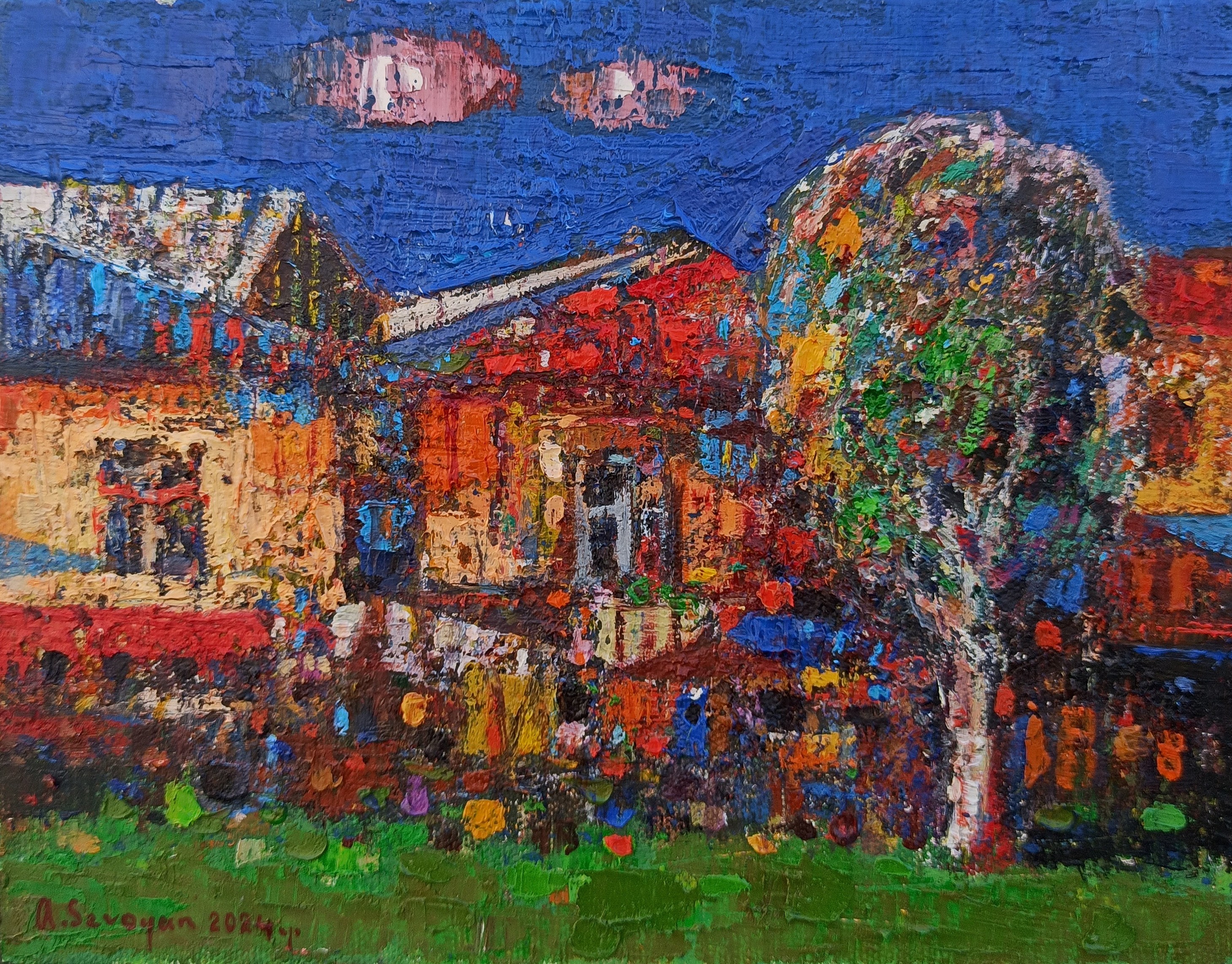 Aram Sevoyan, Autumn landscape Aram Sevoyan, Autumn landscape