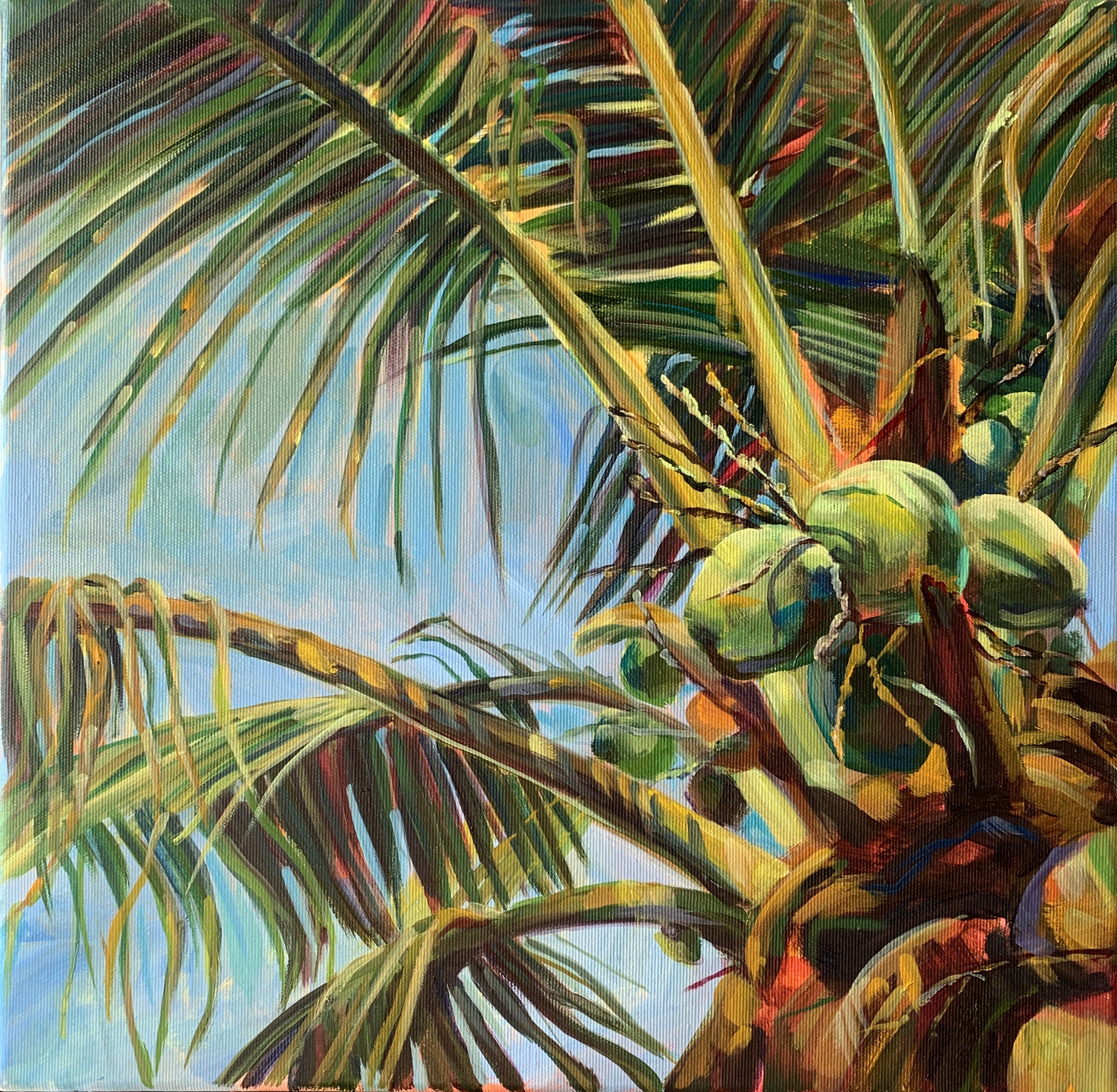 Momalyu Liubov Kriuchkova, Jungle splendor. Leaves of palms - Coastal vibes Momalyu Liubov Kriuchkova, Jungle splendor. Leaves of palms - Coastal vibes