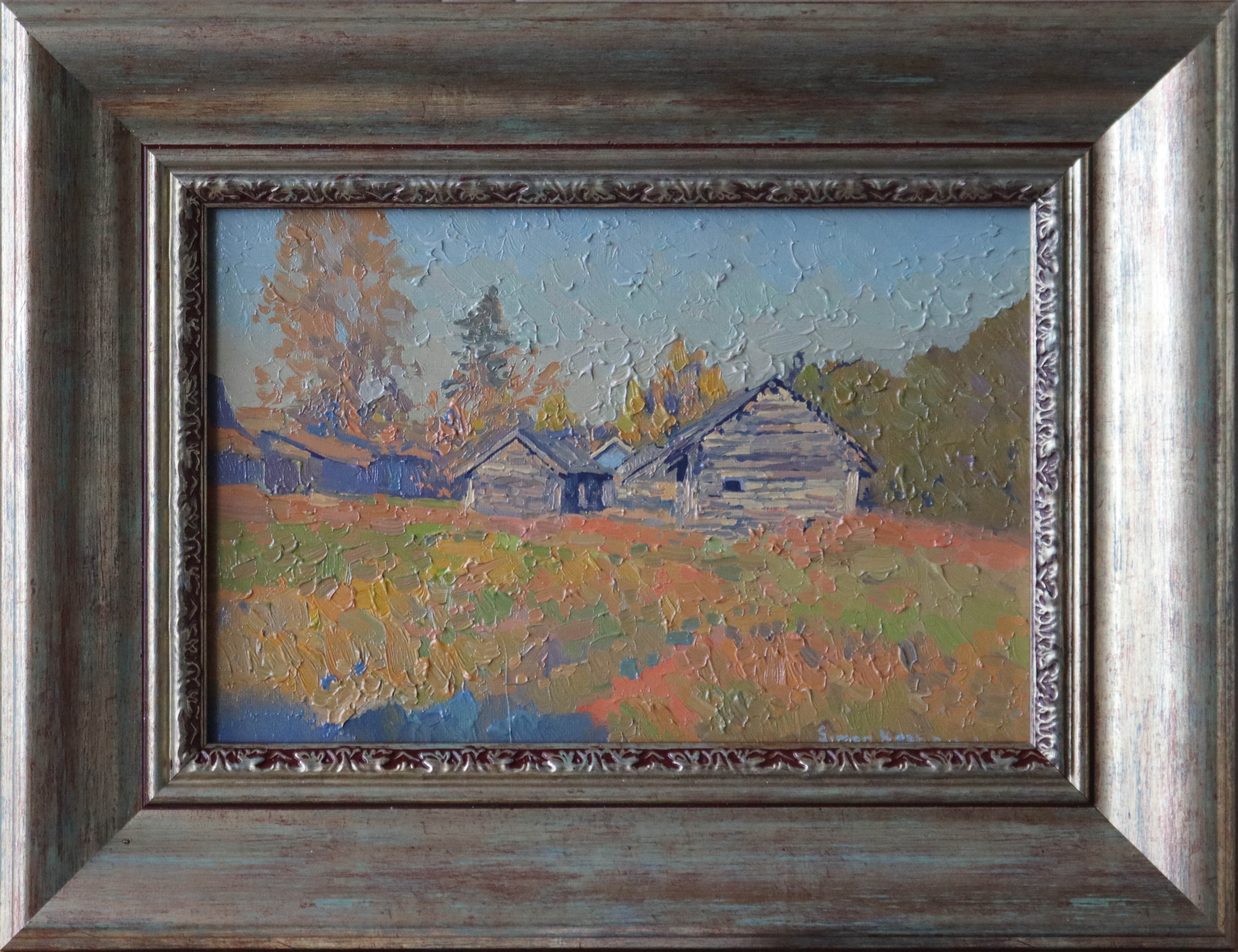 Simon Kozhin, October evening. Semyonovskoe Simon Kozhin, October evening. Semyonovskoe