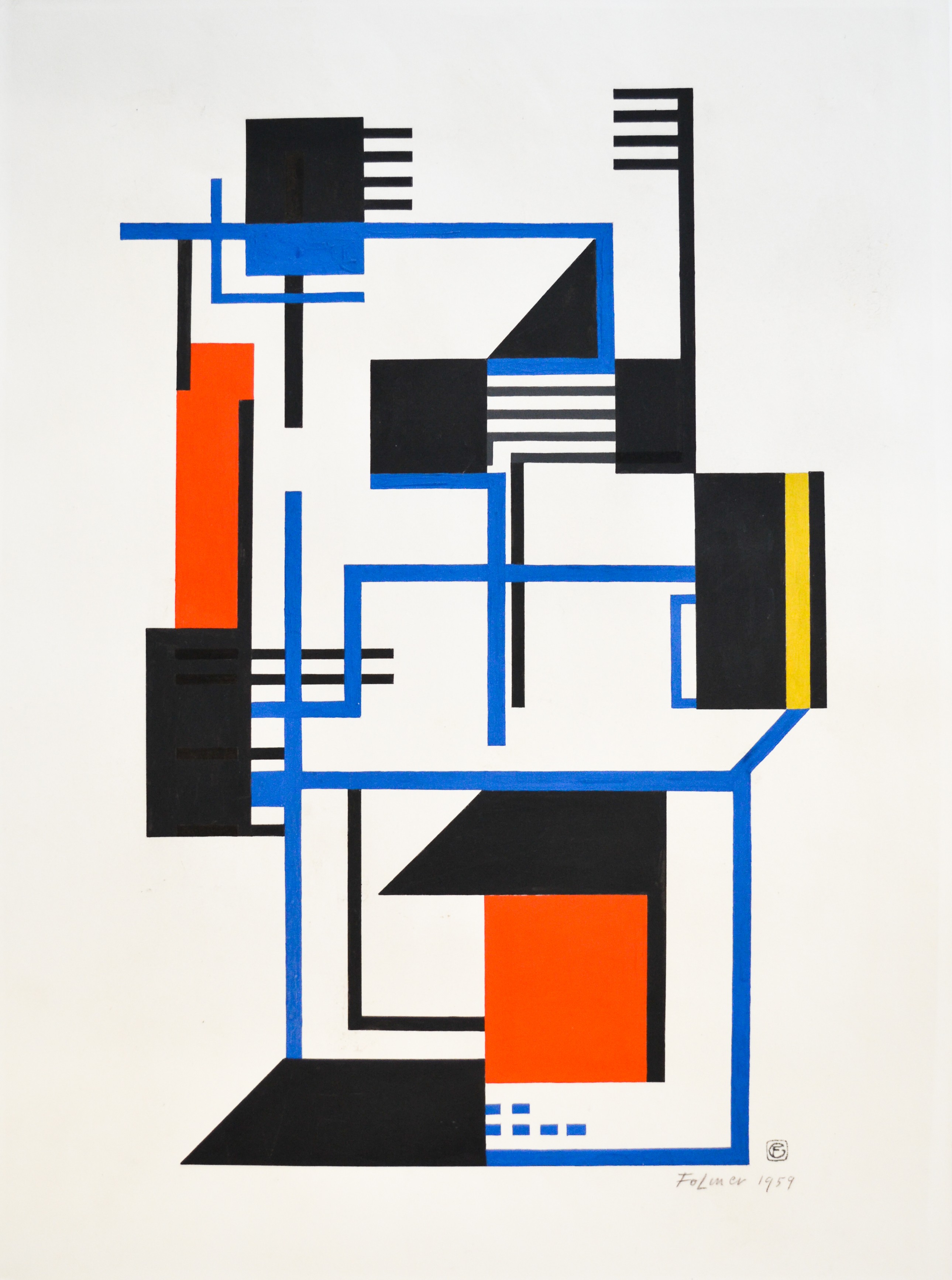 Georges Folmer, Geometric Composition Georges Folmer, Geometric Composition