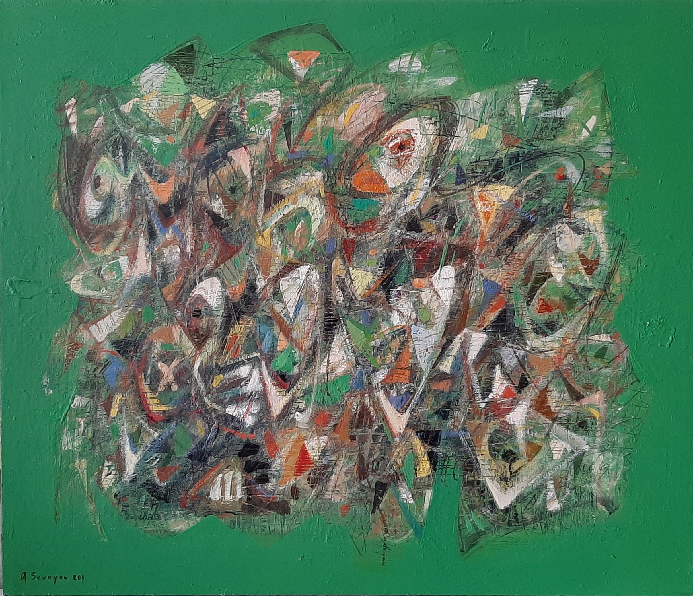 Aram Sevoyan, Abstract composition Aram Sevoyan, Abstract composition