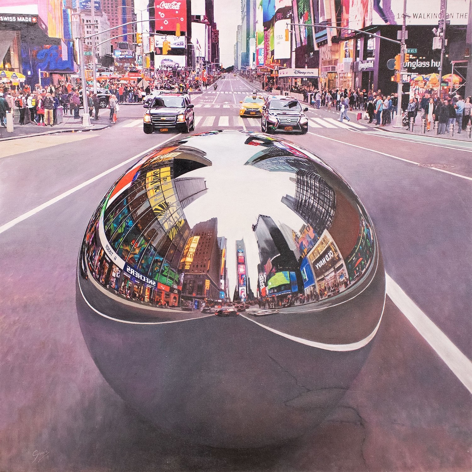 Miguel Guía, City's soul reflection NY 1 Miguel Guía, City's soul reflection NY 1