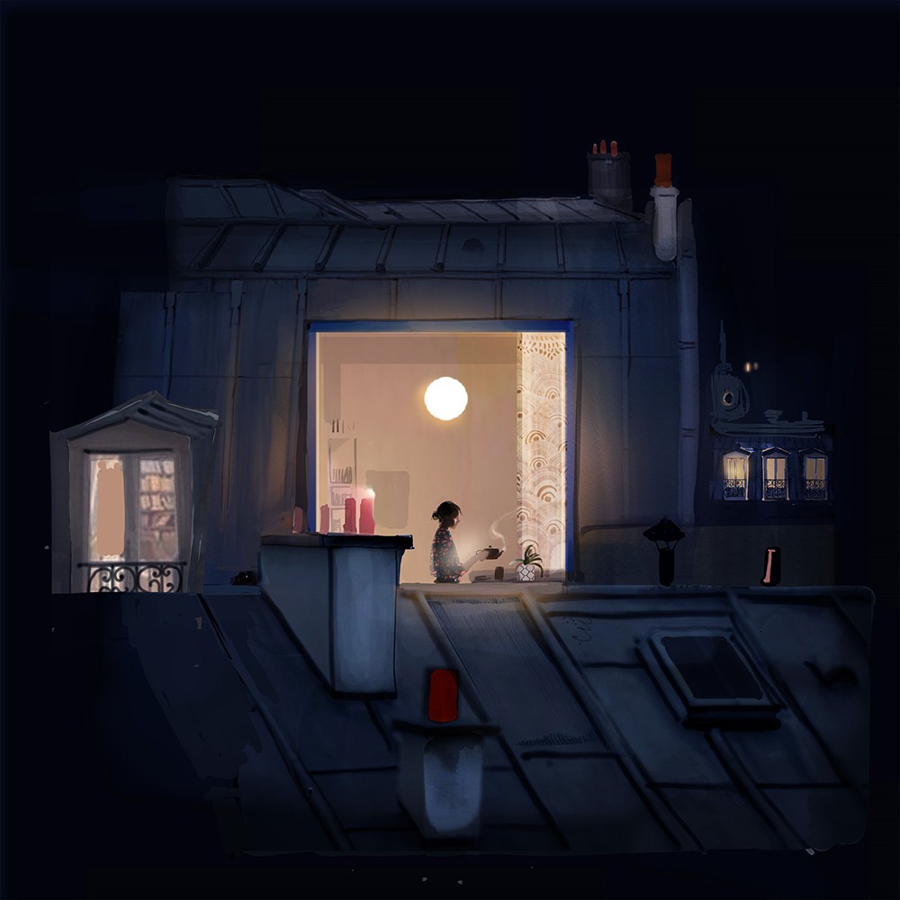 Sophie Griotto, Paris au clair de lune Sophie Griotto, Paris au clair de lune