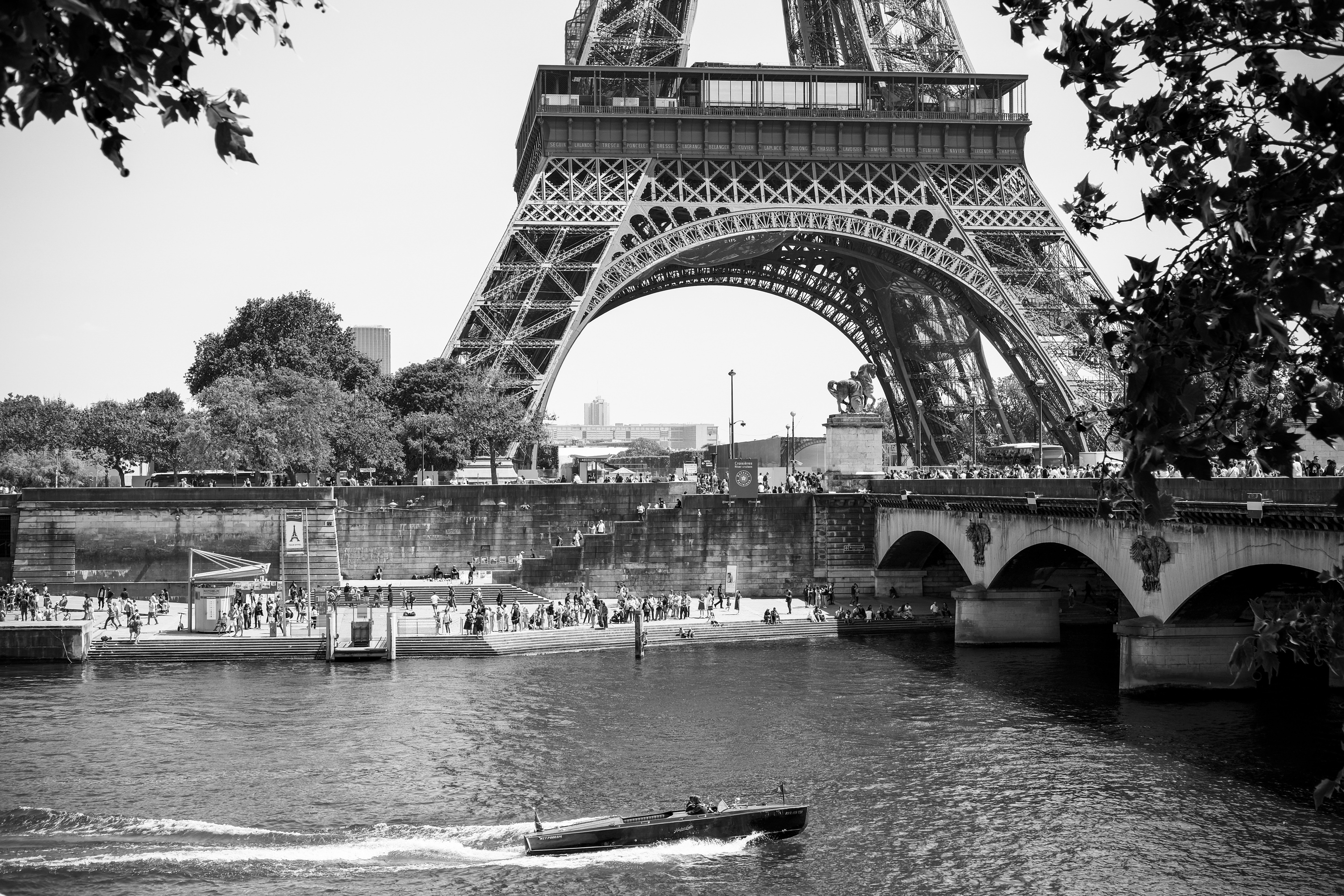 Fabien Olart, Paris, boat on Seine river Fabien Olart, Paris, boat on Seine river