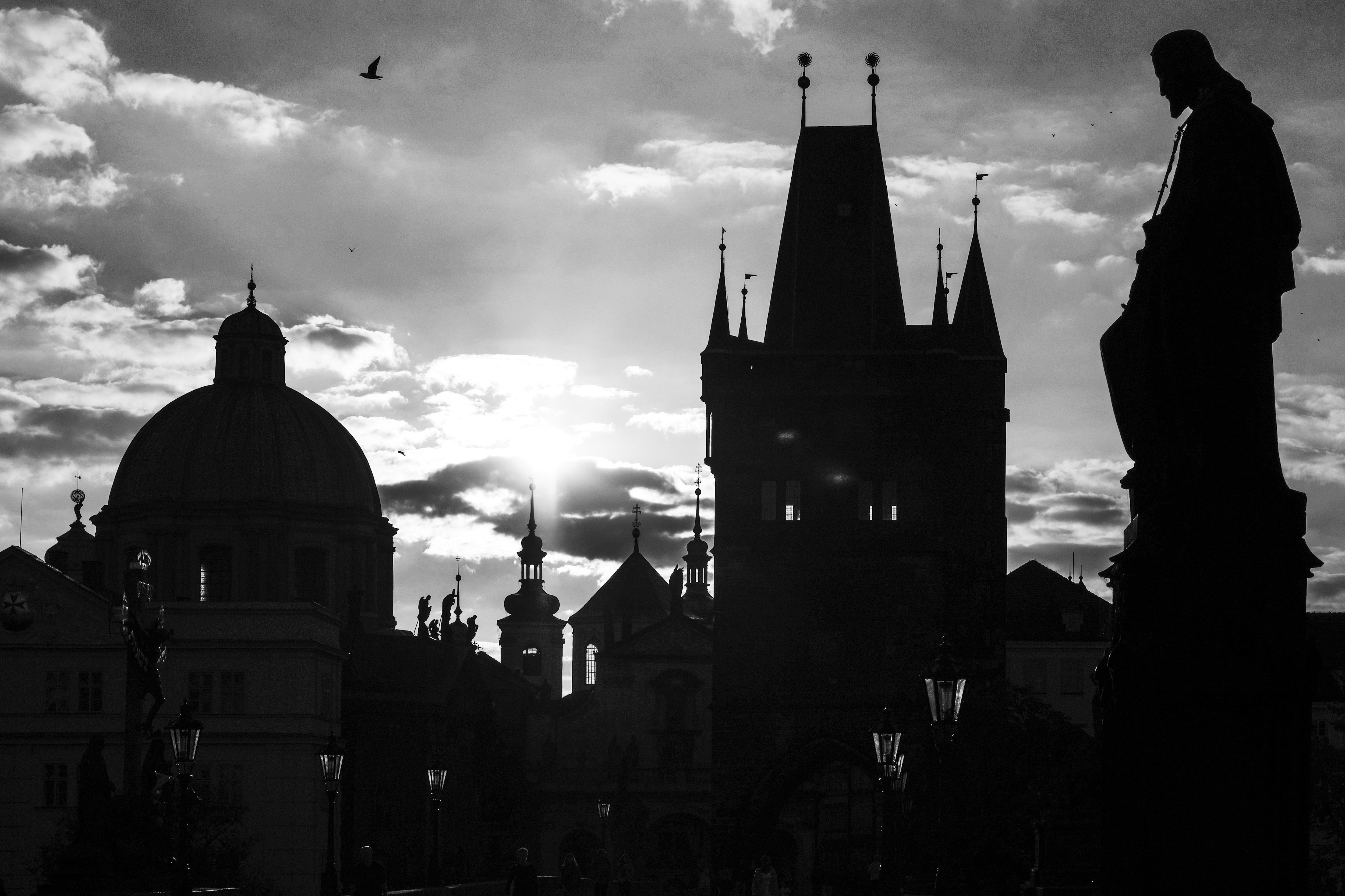 Fabien Olart, Prague, on Charles Bridge Fabien Olart, Prague, on Charles Bridge