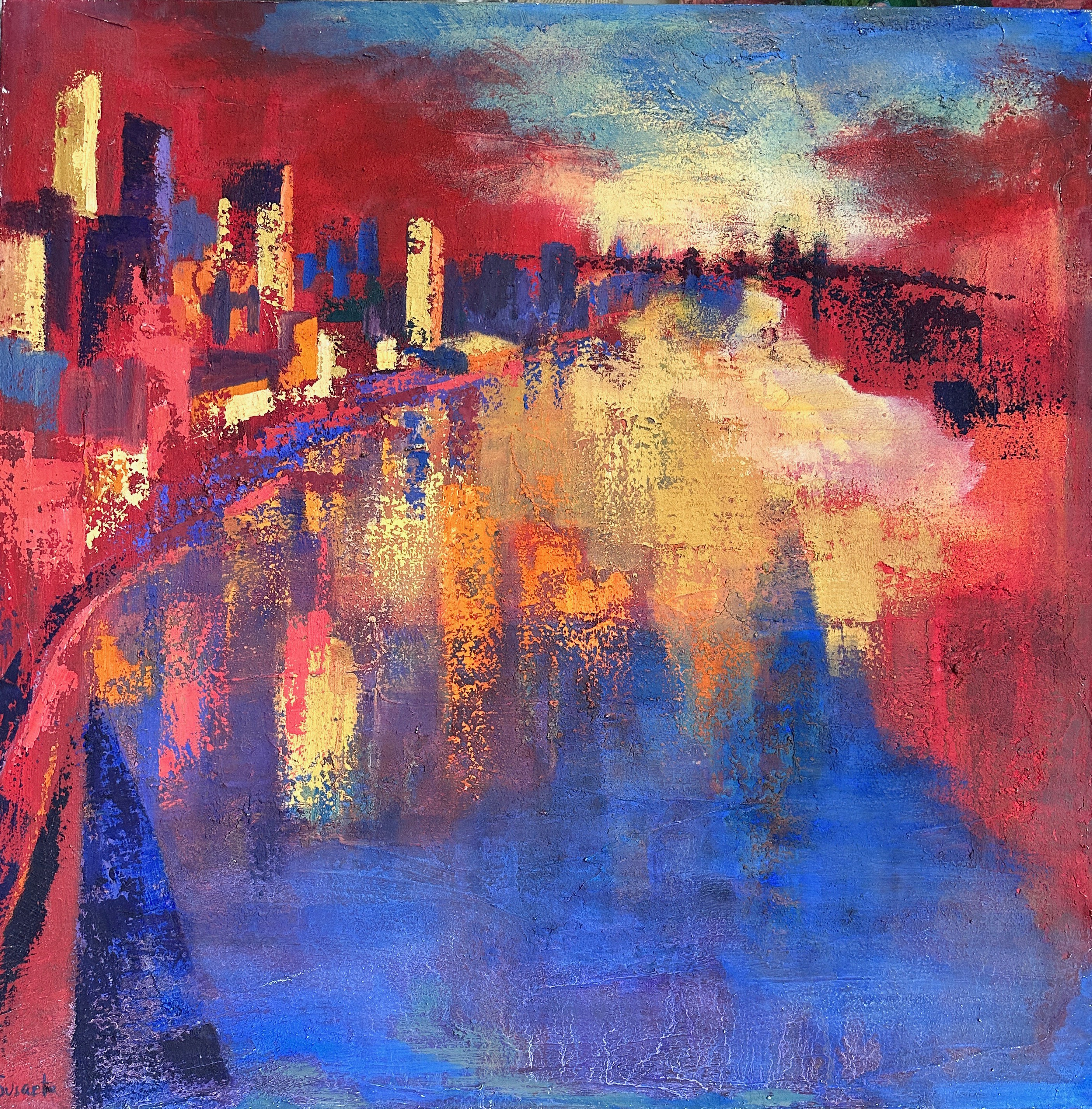 Rosa Susaeta, New York east river Rosa Susaeta, New York east river