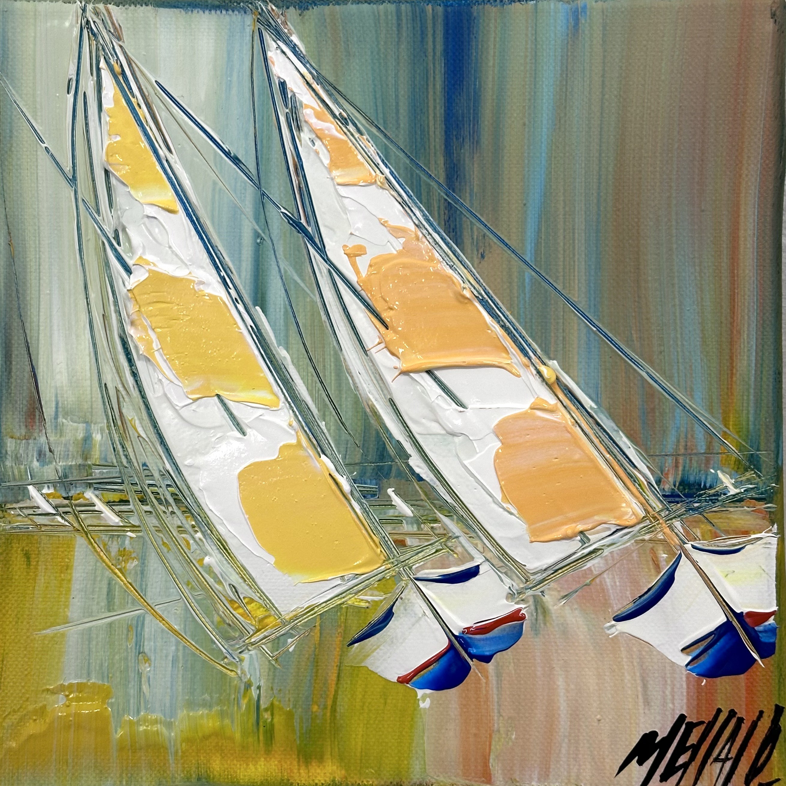 Olivier Messas, À deux en mer... (Esprit Voile) Olivier Messas, À deux en mer... (Esprit Voile)