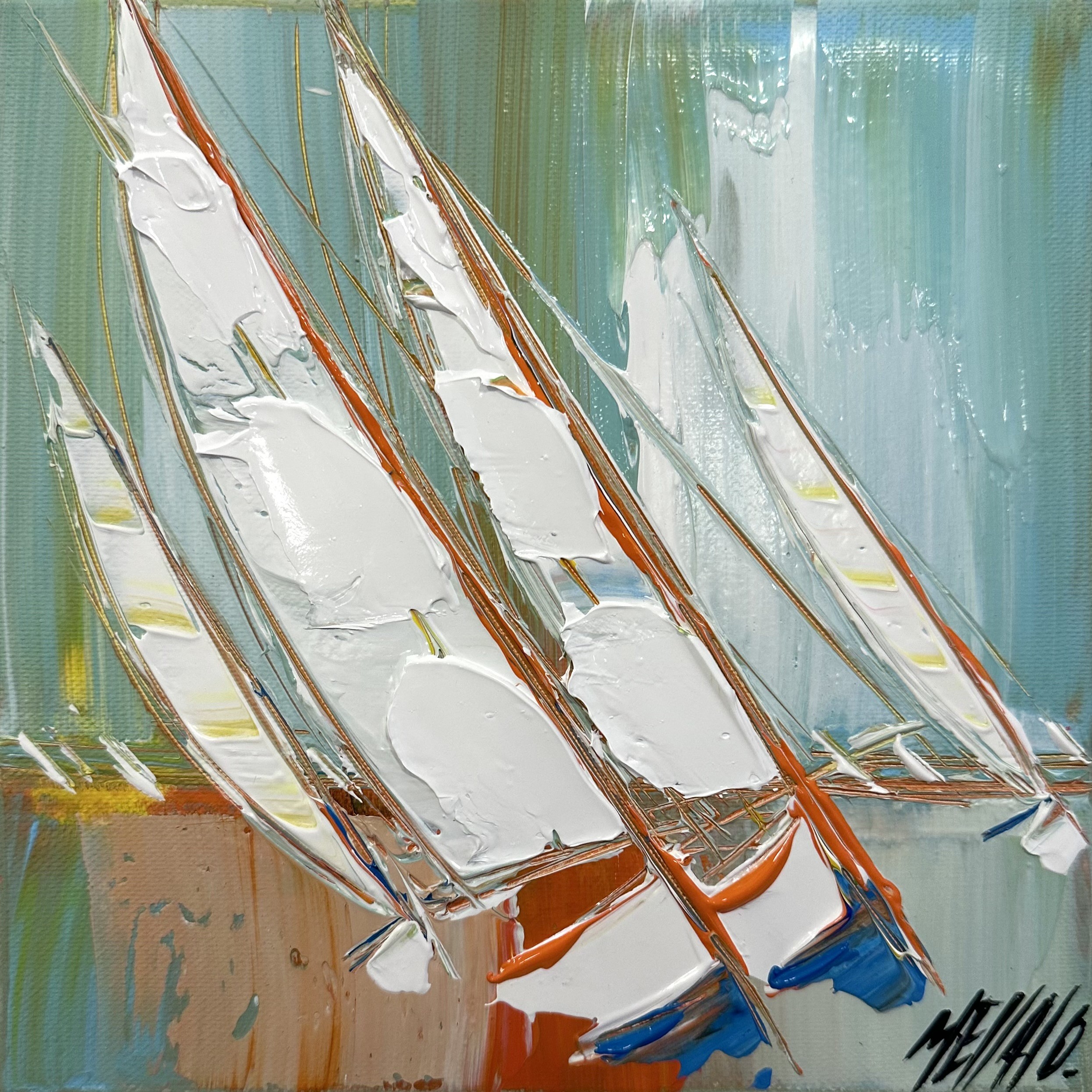 Olivier Messas, Régate au loin... (Esprit Voile) Olivier Messas, Régate au loin... (Esprit Voile)