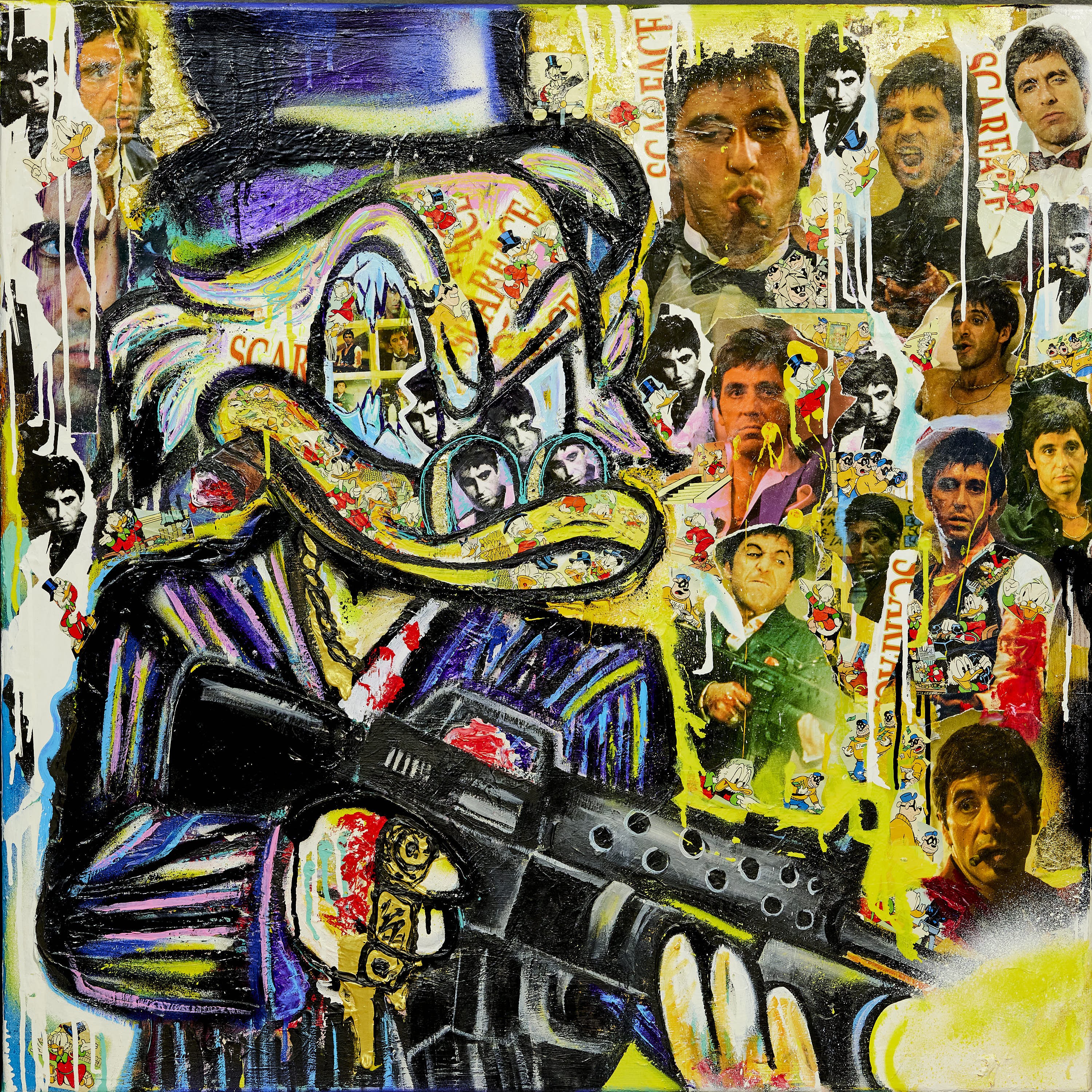 Art By Son, Scarface duck Art By Son, Scarface duck