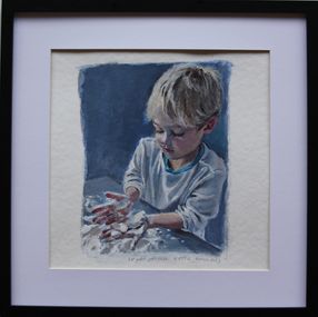 Painting, Le Petit Patissier, Helen Uter