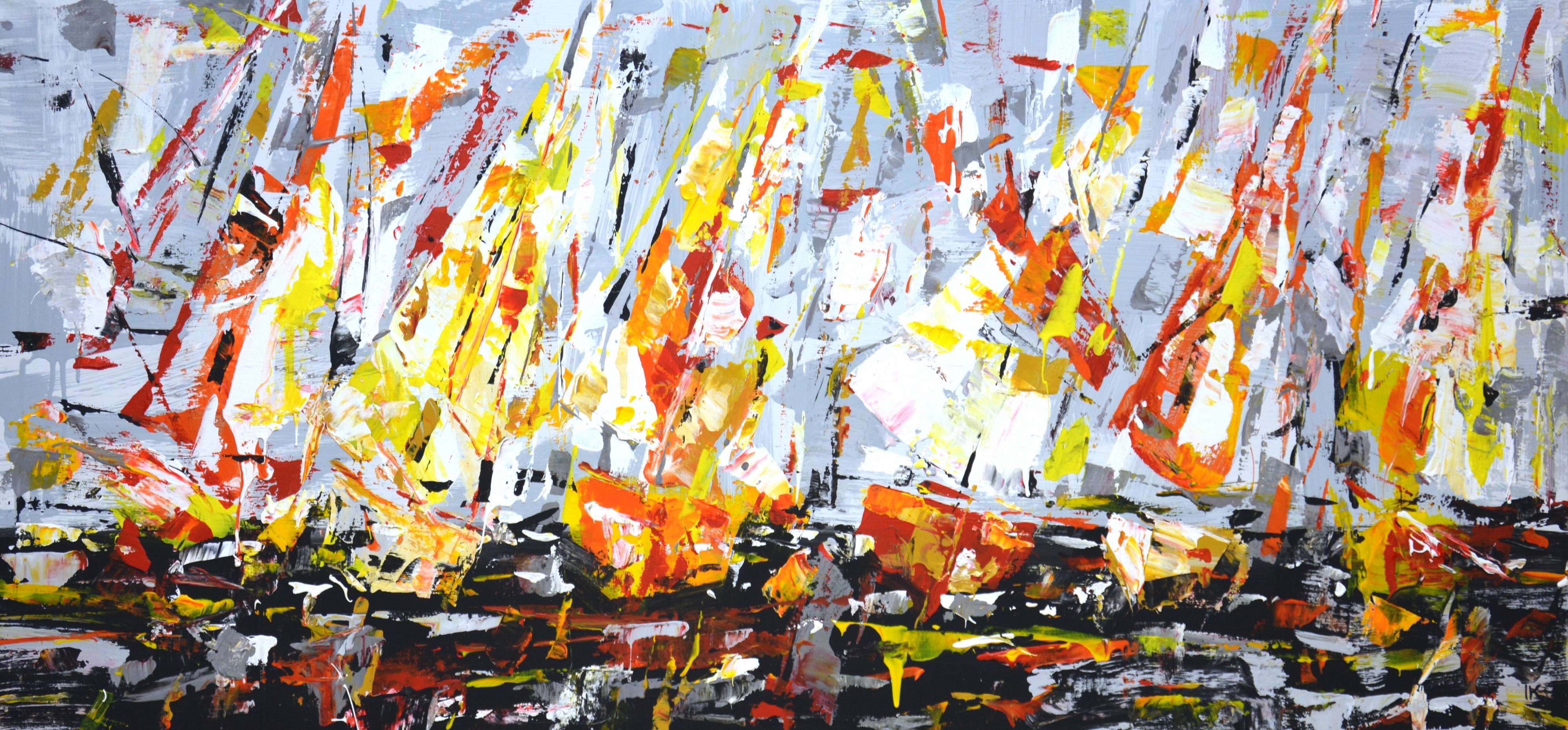 Iryna Kastsova, Abstract regatta 3. Iryna Kastsova, Abstract regatta 3.