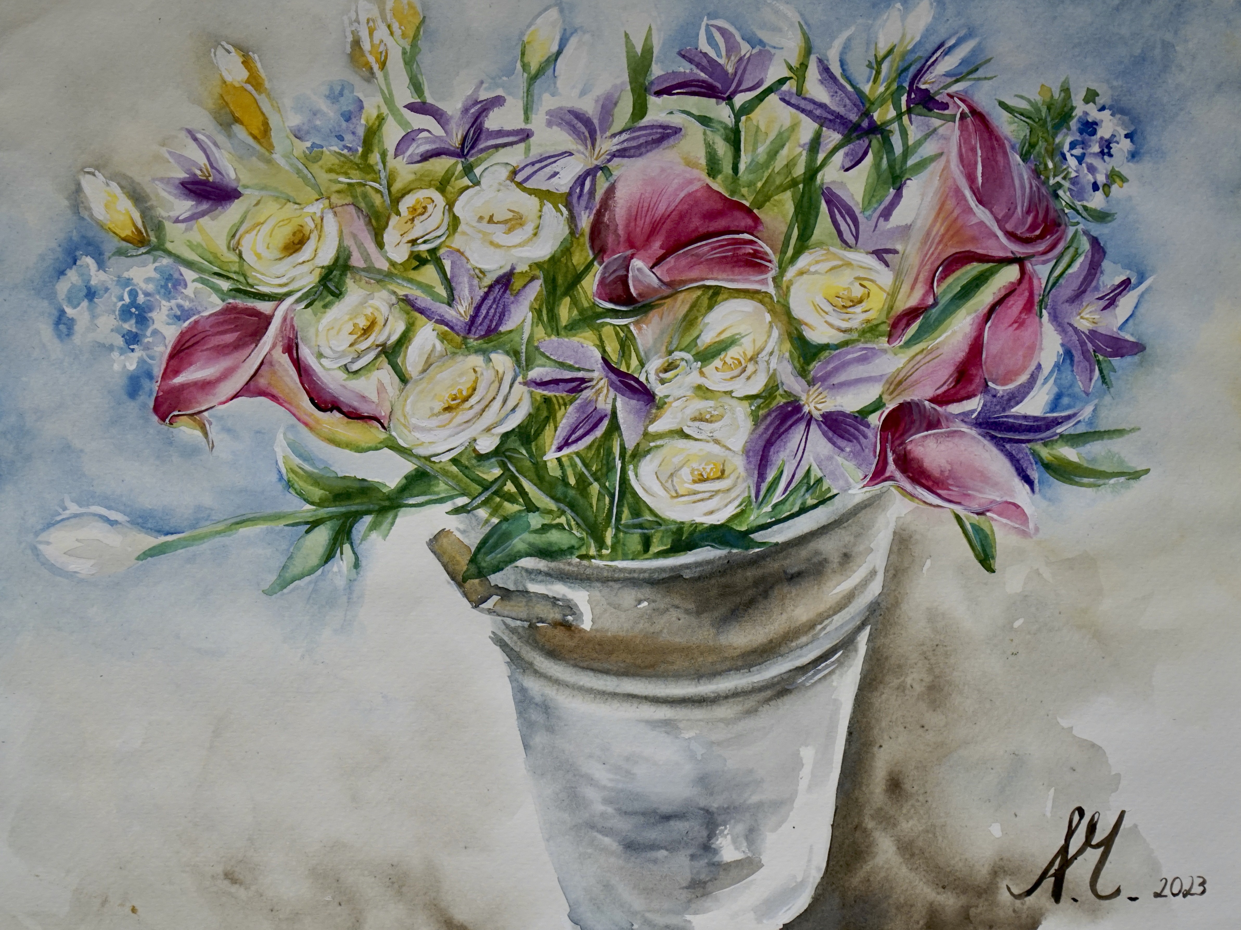 Annabell Mozer, Summer bouquet Annabell Mozer, Summer bouquet